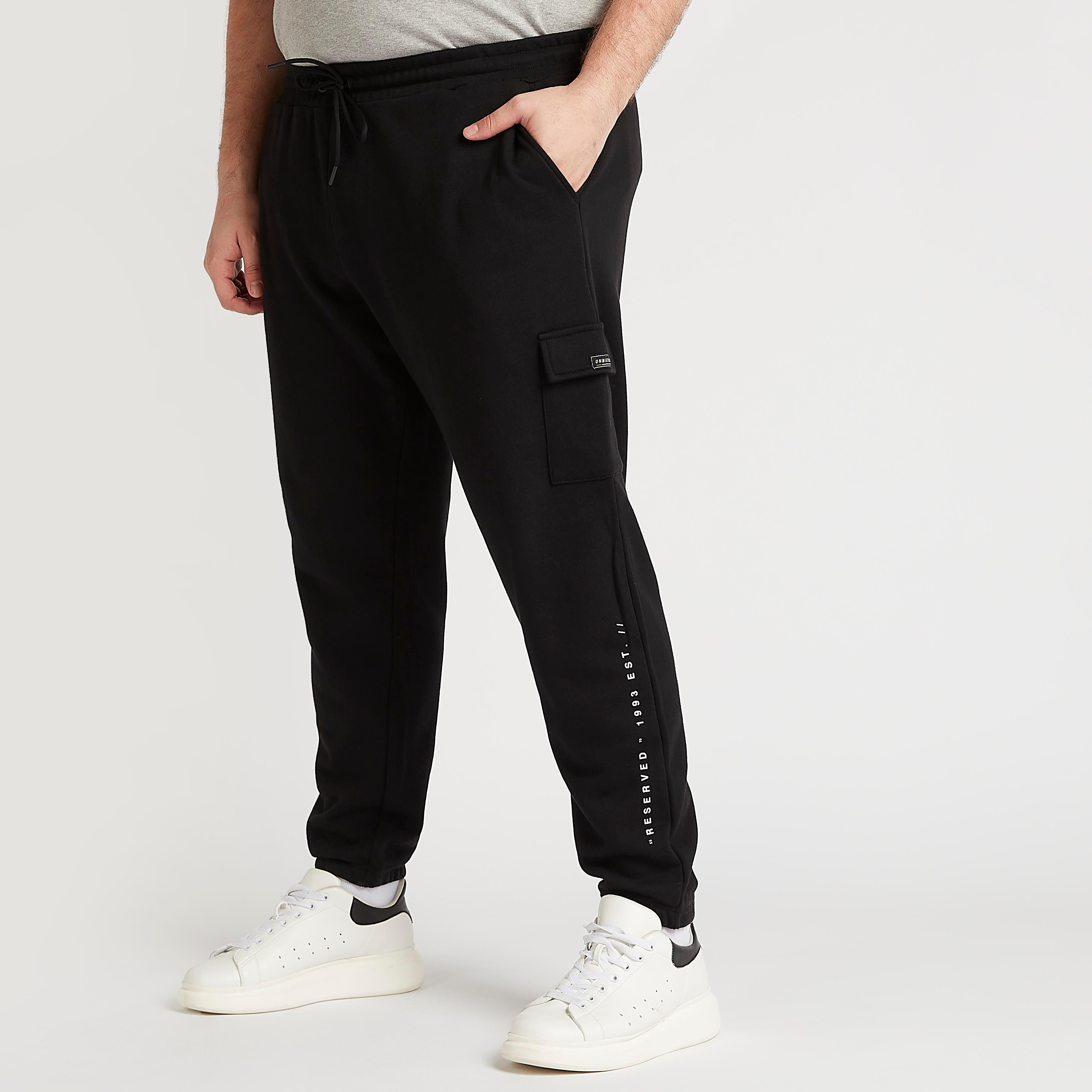 Printed Mid-Rise Joggers with Drawstring Closure-men-clothing-bottoms-joggers-image-1