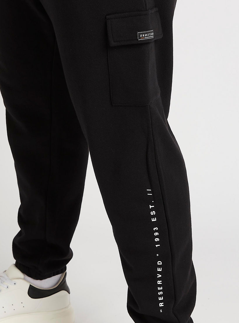 Printed Mid-Rise Joggers with Drawstring Closure-men-clothing-bottoms-joggers-image-3