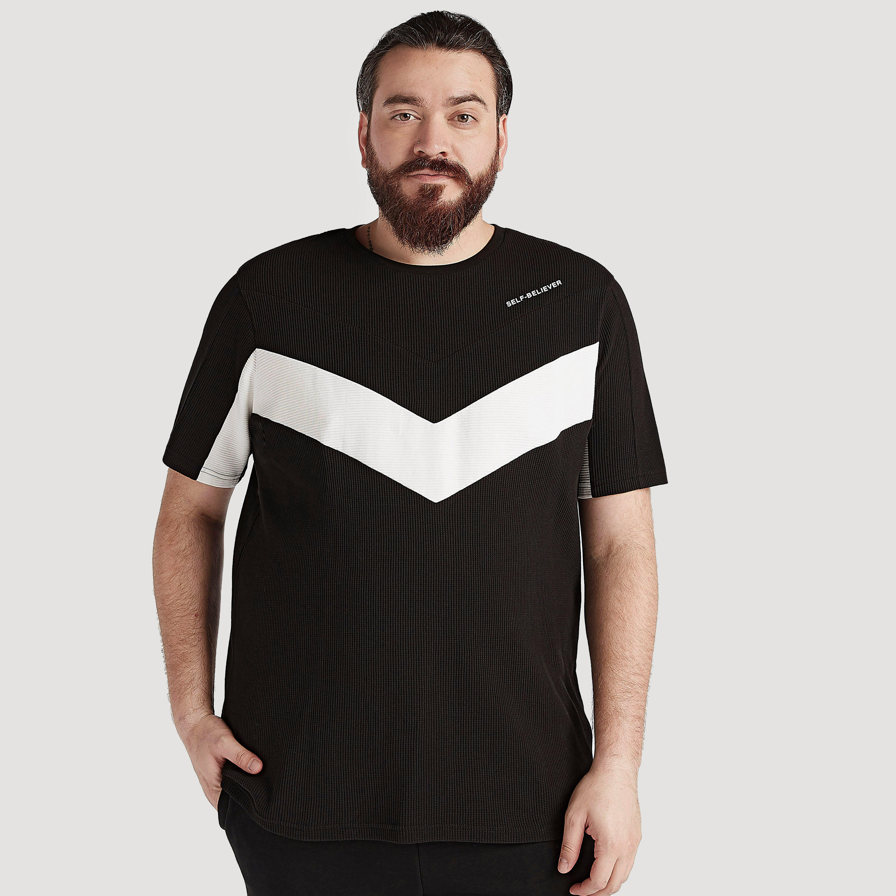 Printed T-shirt with Short Sleeves and Crew Neck-men-clothing-tshirtsandpolos-tshirts-image-1