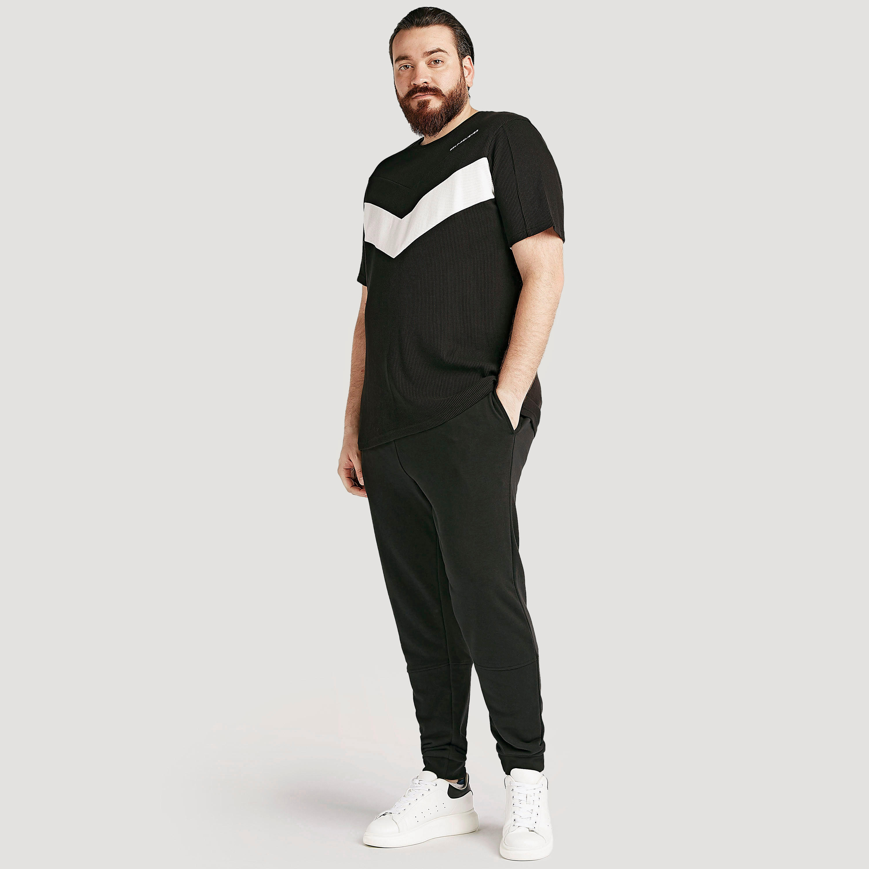 Printed T-shirt with Short Sleeves and Crew Neck-men-clothing-tshirtsandpolos-tshirts-image-2
