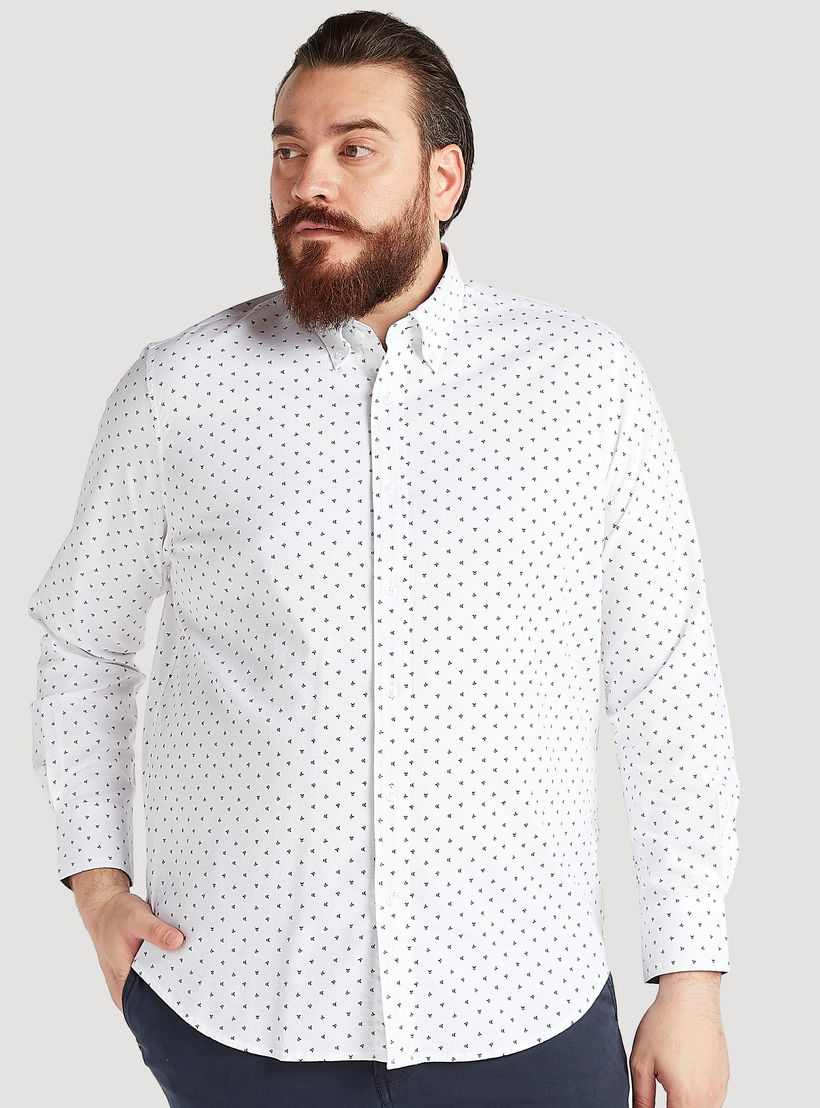قميص بأكمام طويلة وزر سفلي وطبعات-men-clothing-shirts-image-5