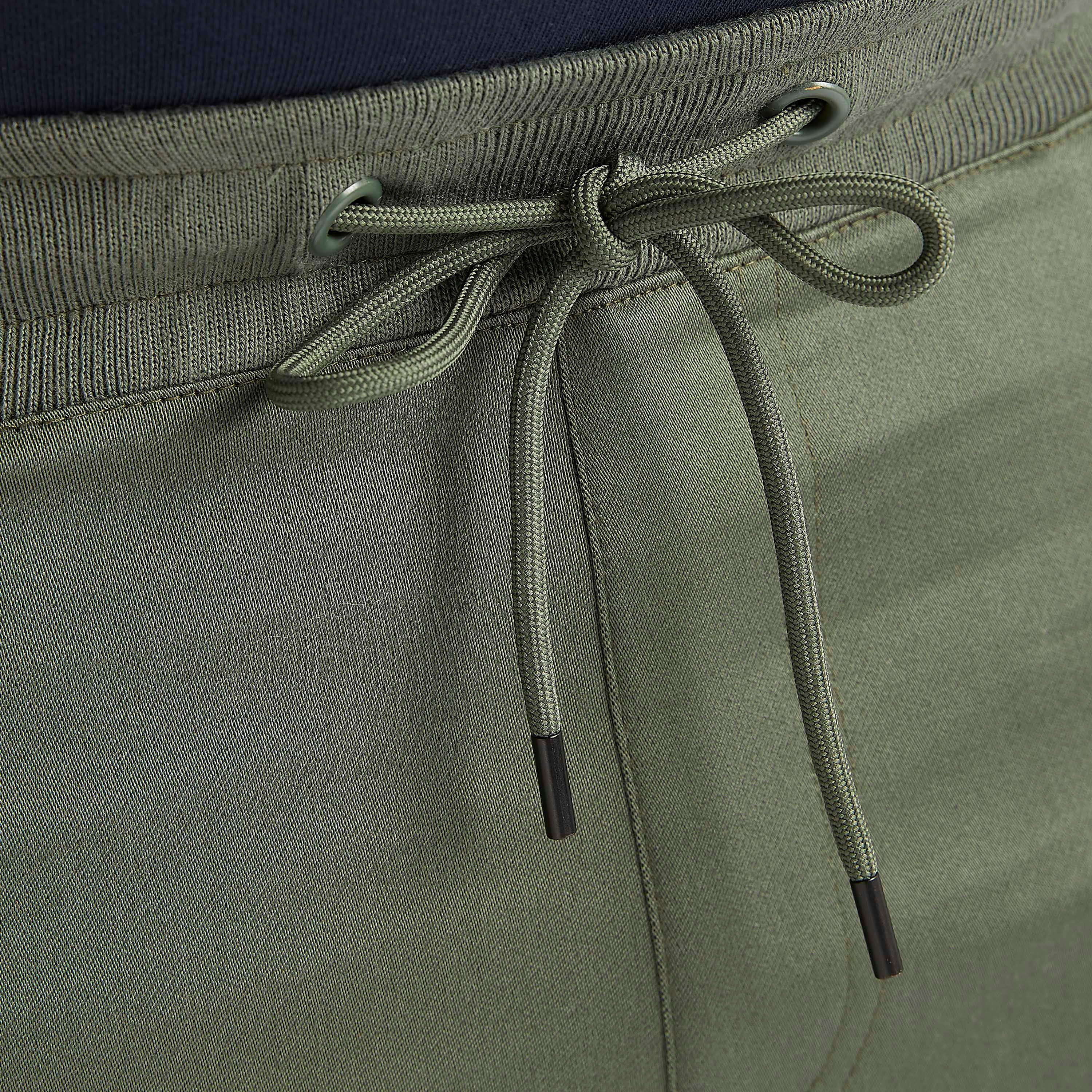 بنطلون رياضي سادة برباط إغلاق وجيوب-men-clothing-bottoms-joggers-image-1