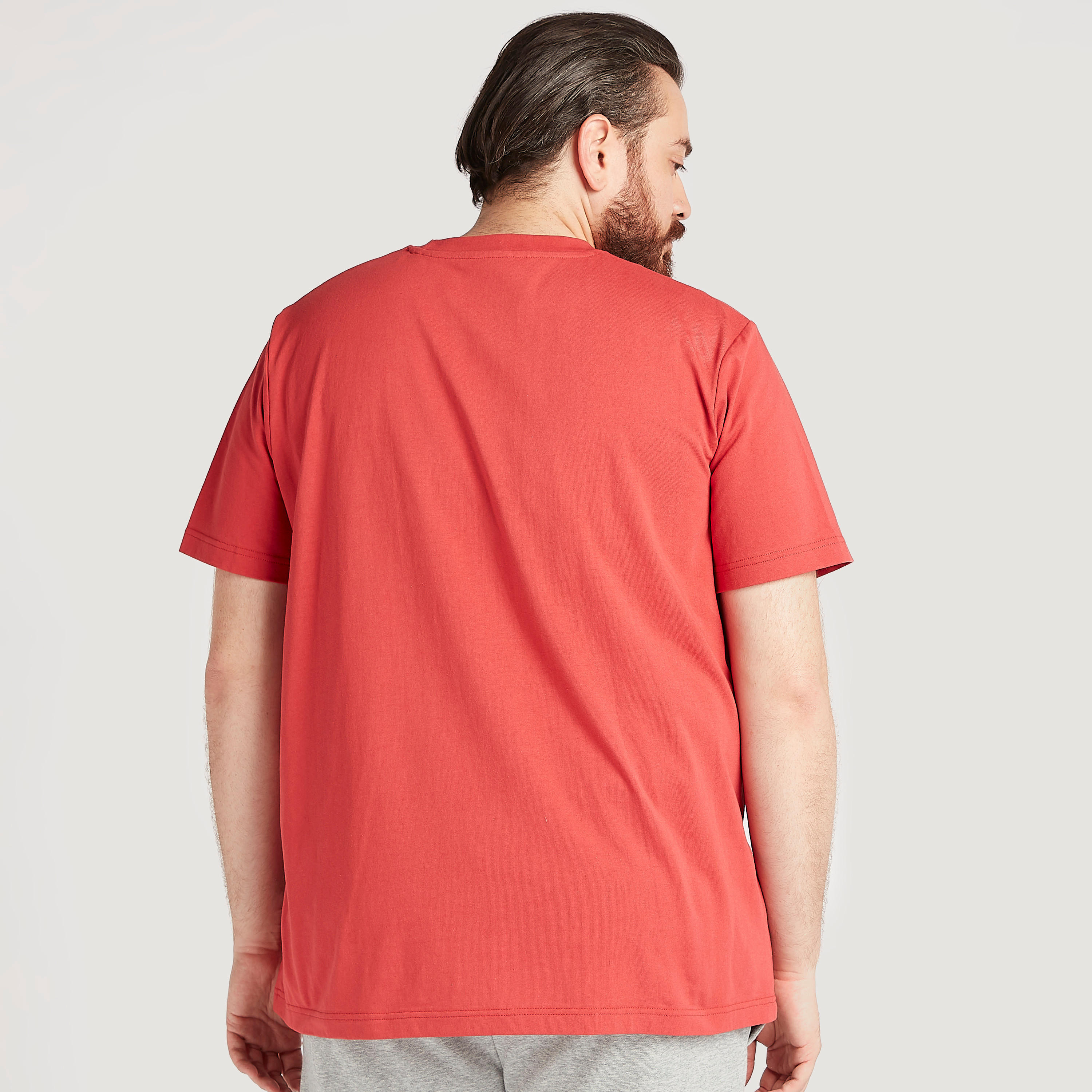 Printed T-shirt with Short Sleeves and Crew Neck-men-clothing-tshirtsandpolos-tshirts-image-4