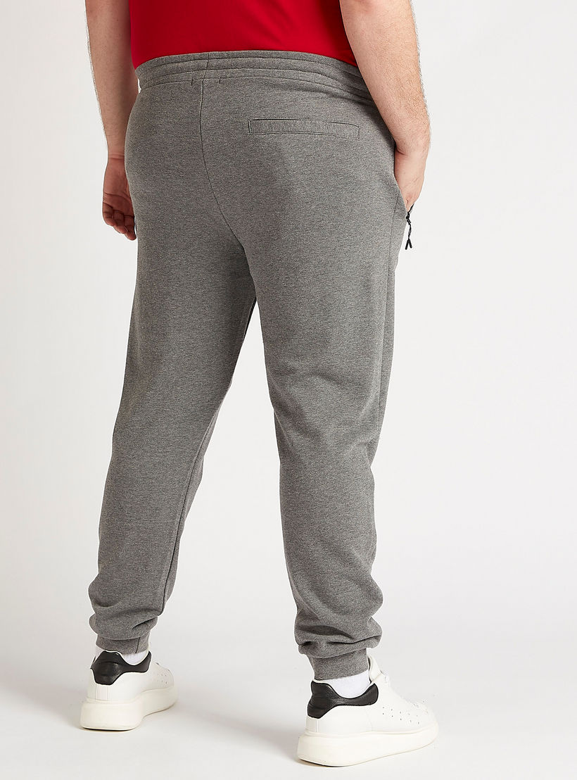 بنطلون رياضي سادة بجيوب بسحاب-men-clothing-bottoms-joggers-image-1