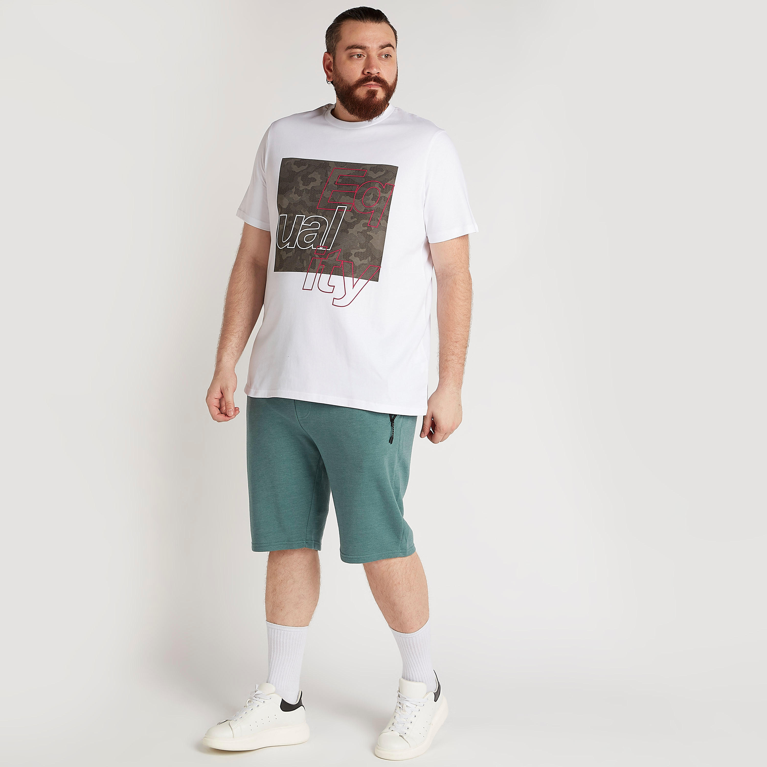 Printed T-shirt with Short Sleeves and Crew Neck-men-clothing-tshirtsandpolos-tshirts-image-2