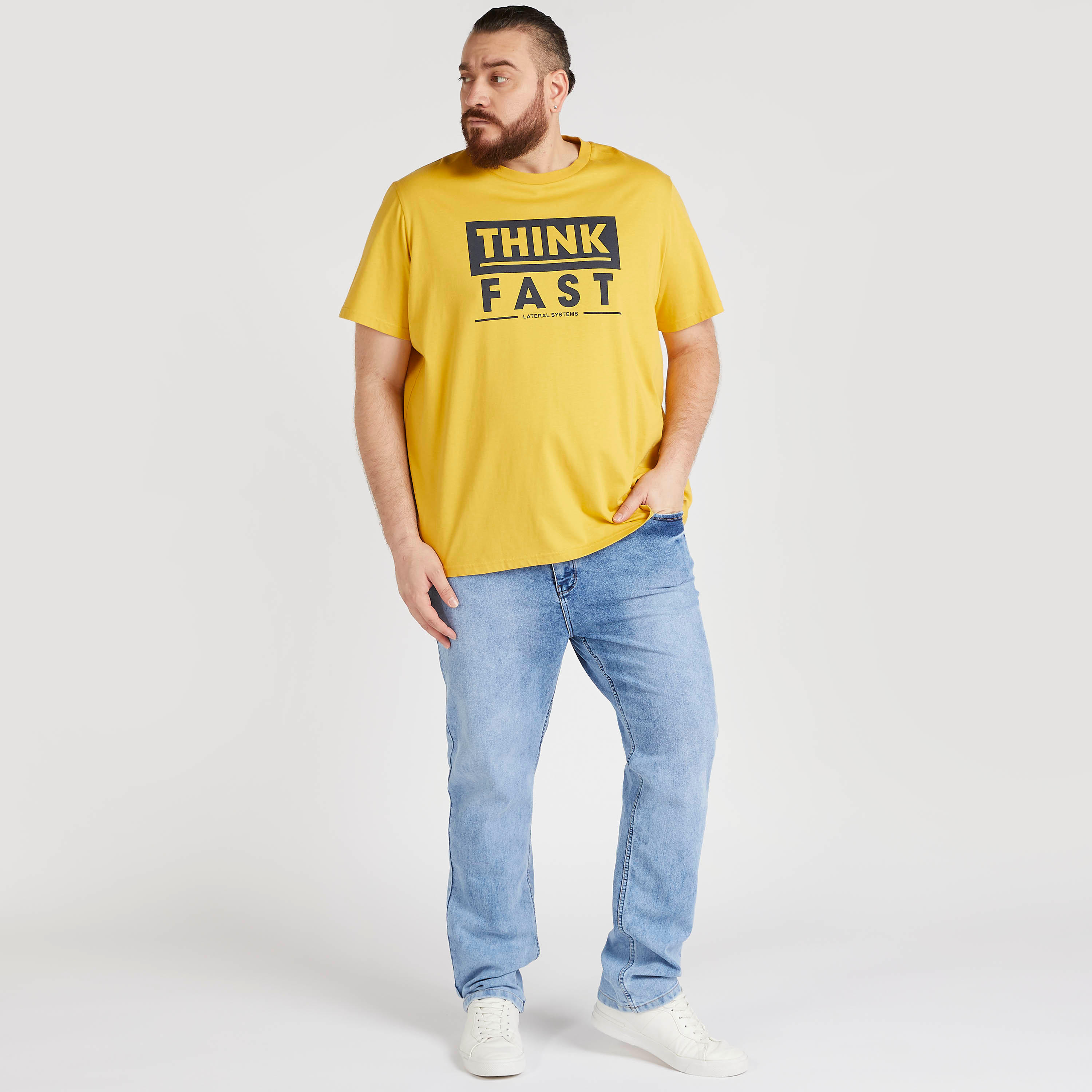 Solid Mid-Rise Jeans with Pockets-men-clothing-bottoms-jeans-image-2