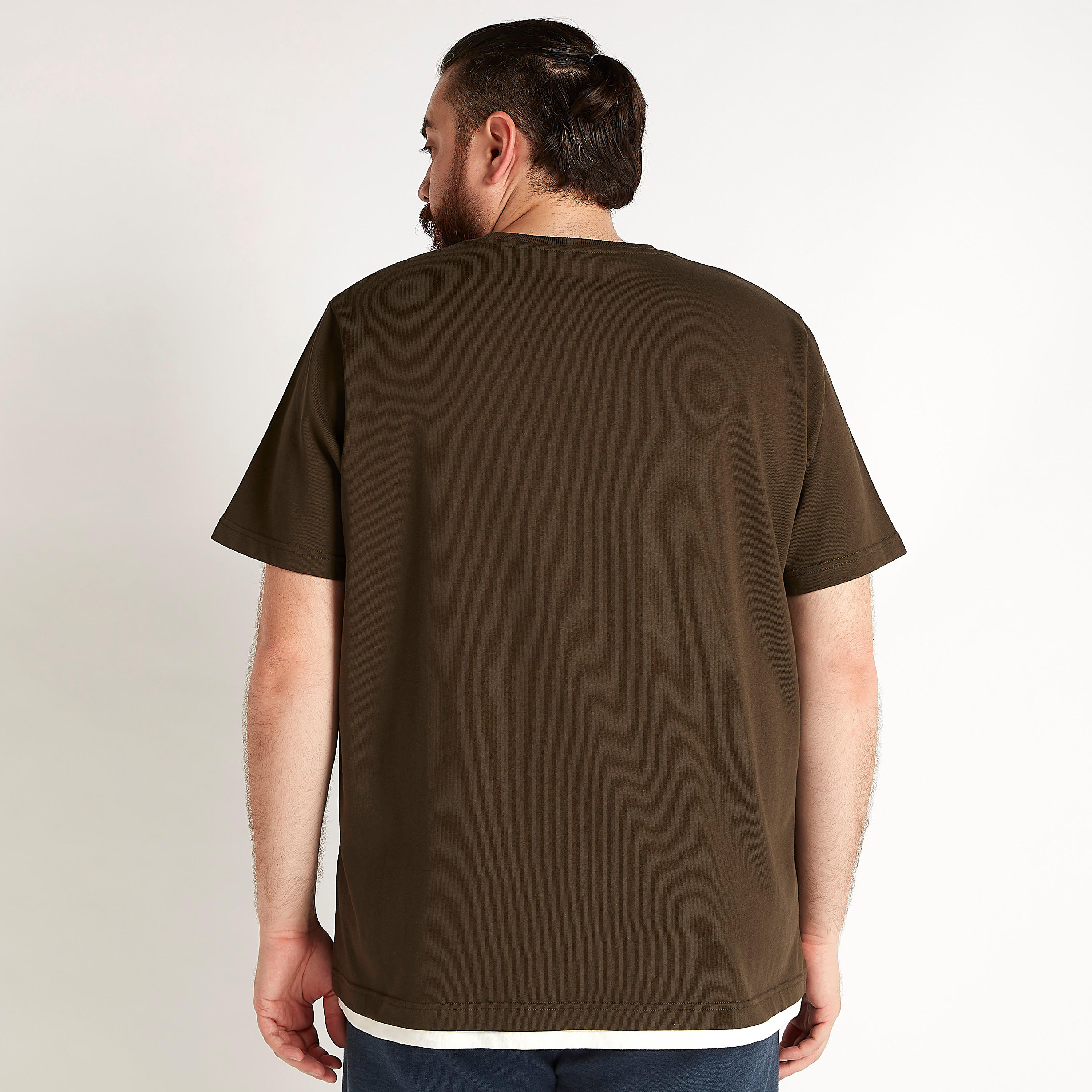 Solid T-shirt with Short Sleeves and Patch Pocket-men-clothing-tshirtsandpolos-tshirts-image-4