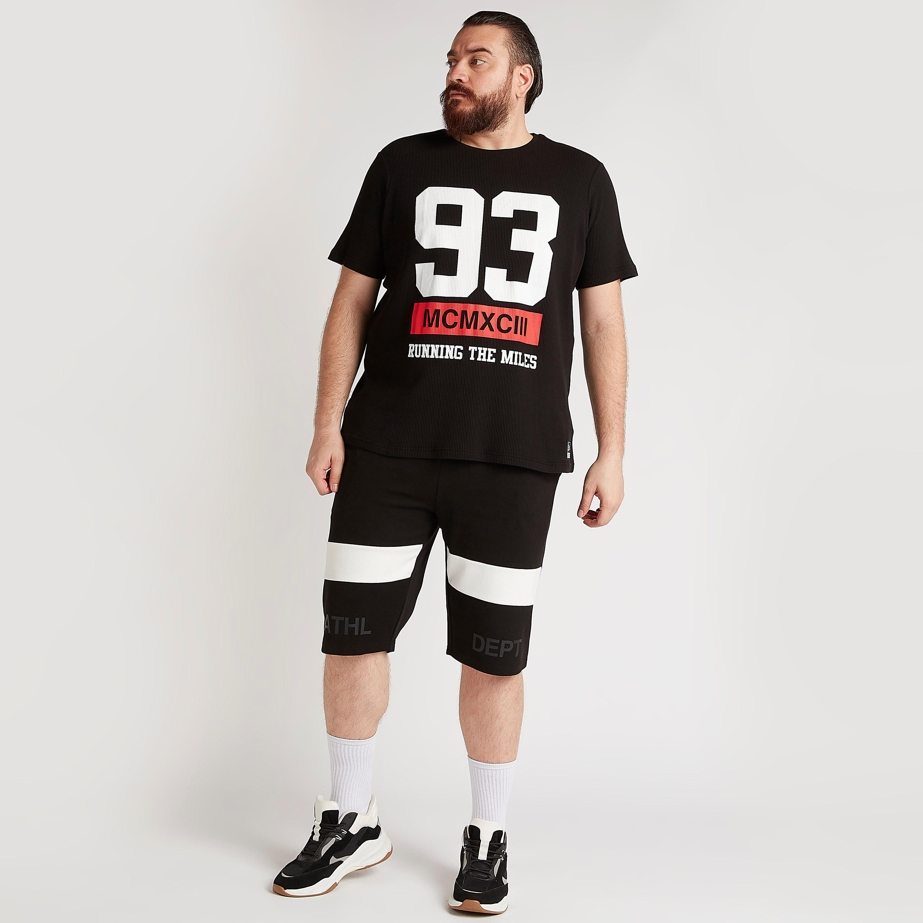 Printed Mid-Rise Shorts with Elasticated Waistband-men-clothing-bottoms-shorts-image-2