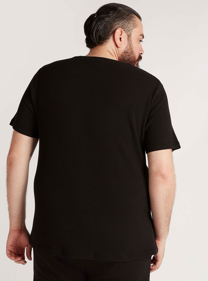 Printed T-shirt with Short Sleeves and Crew Neck-men-clothing-tshirtsandpolos-tshirts-image-4
