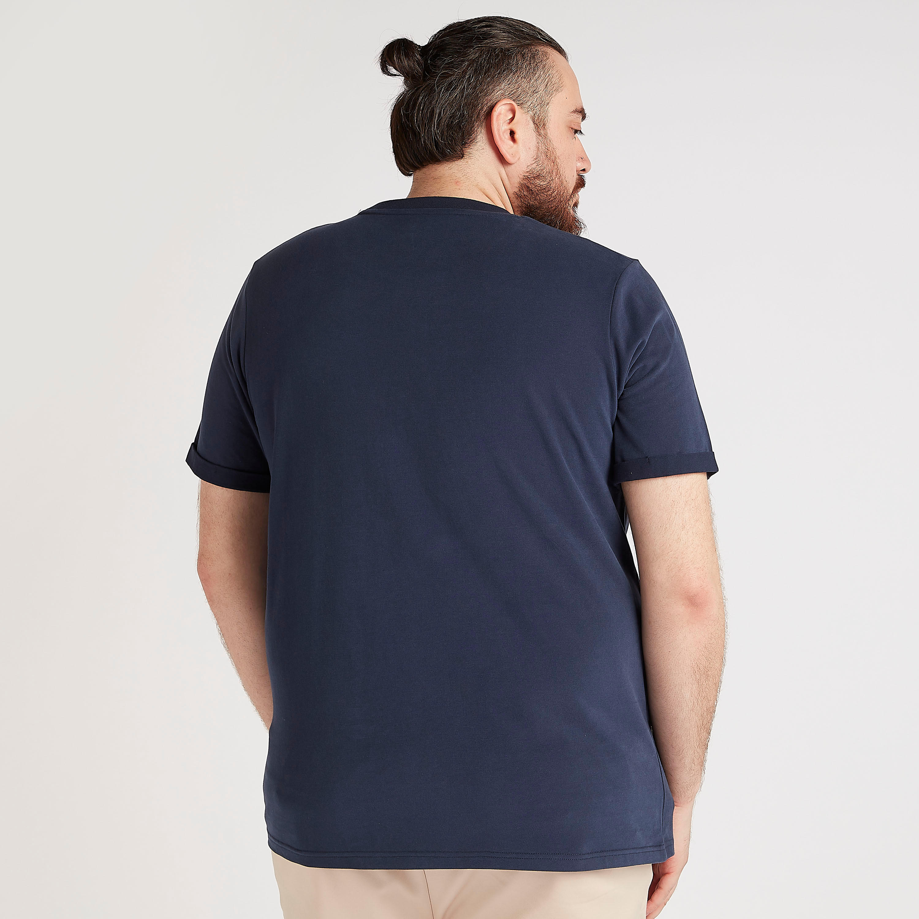 Printed T-shirt with Short Sleeves and Crew Neck-men-clothing-tshirtsandpolos-tshirts-image-5