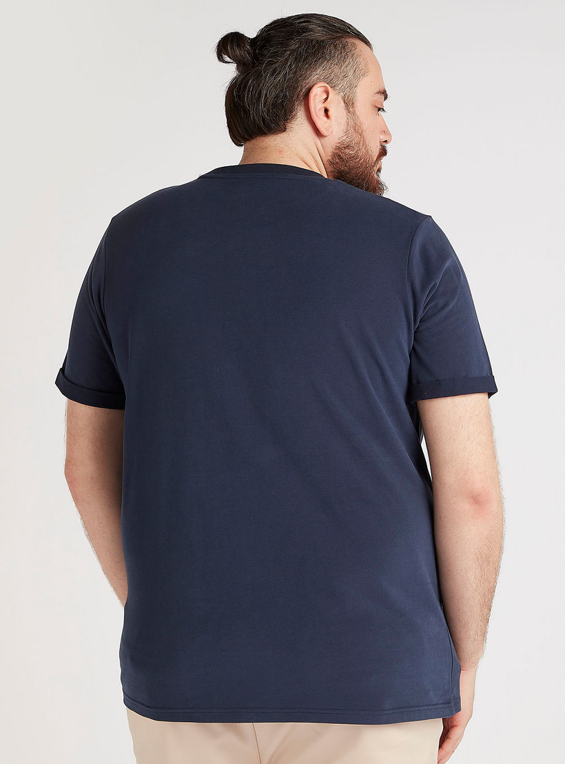 Printed T-shirt with Short Sleeves and Crew Neck-men-clothing-tshirtsandpolos-tshirts-image-5