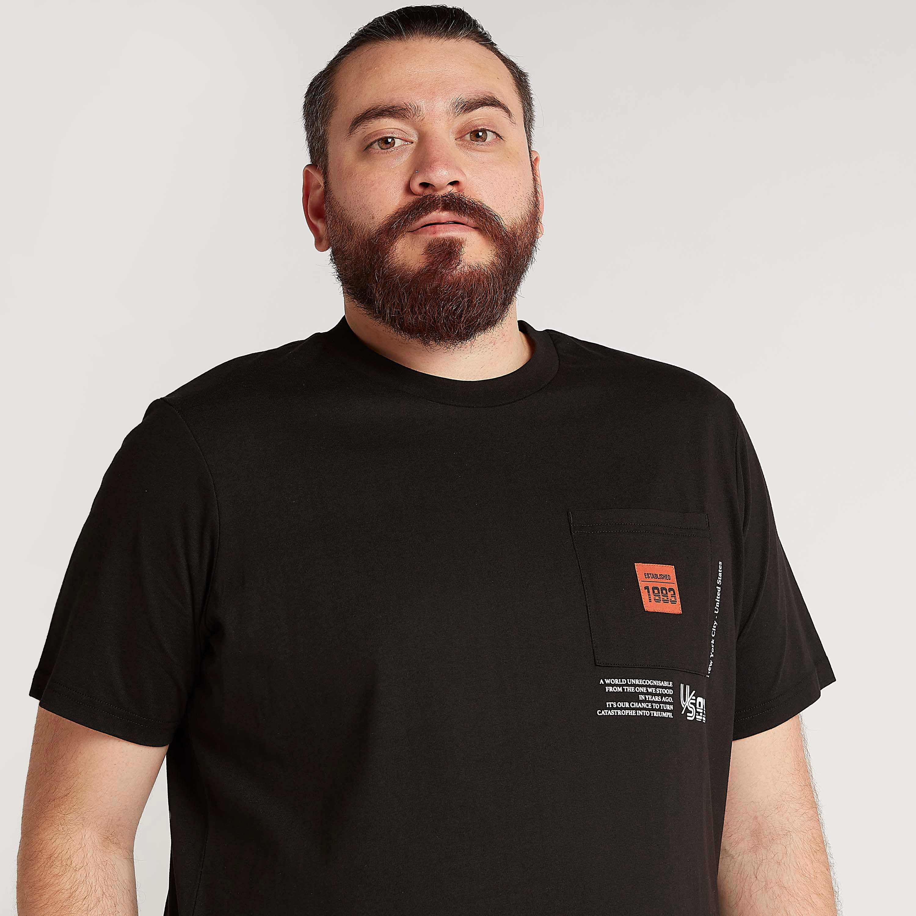 Printed T-shirt with Short Sleeves and Crew Neck-men-clothing-tshirtsandpolos-tshirts-image-5
