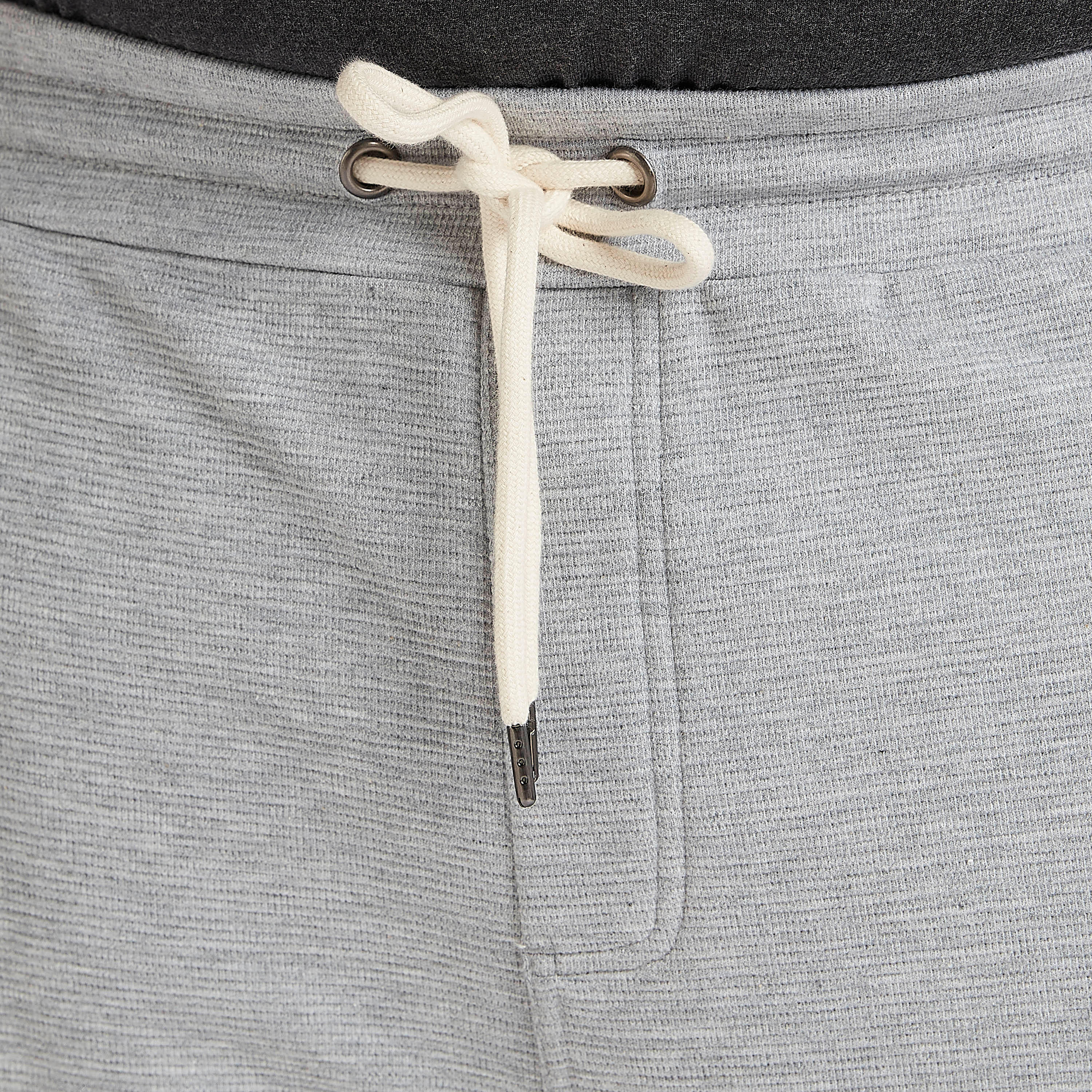 شورت سادة برباط إغلاق وخصر متوسّط الارتفاع-men-clothing-bottoms-shorts-image-2
