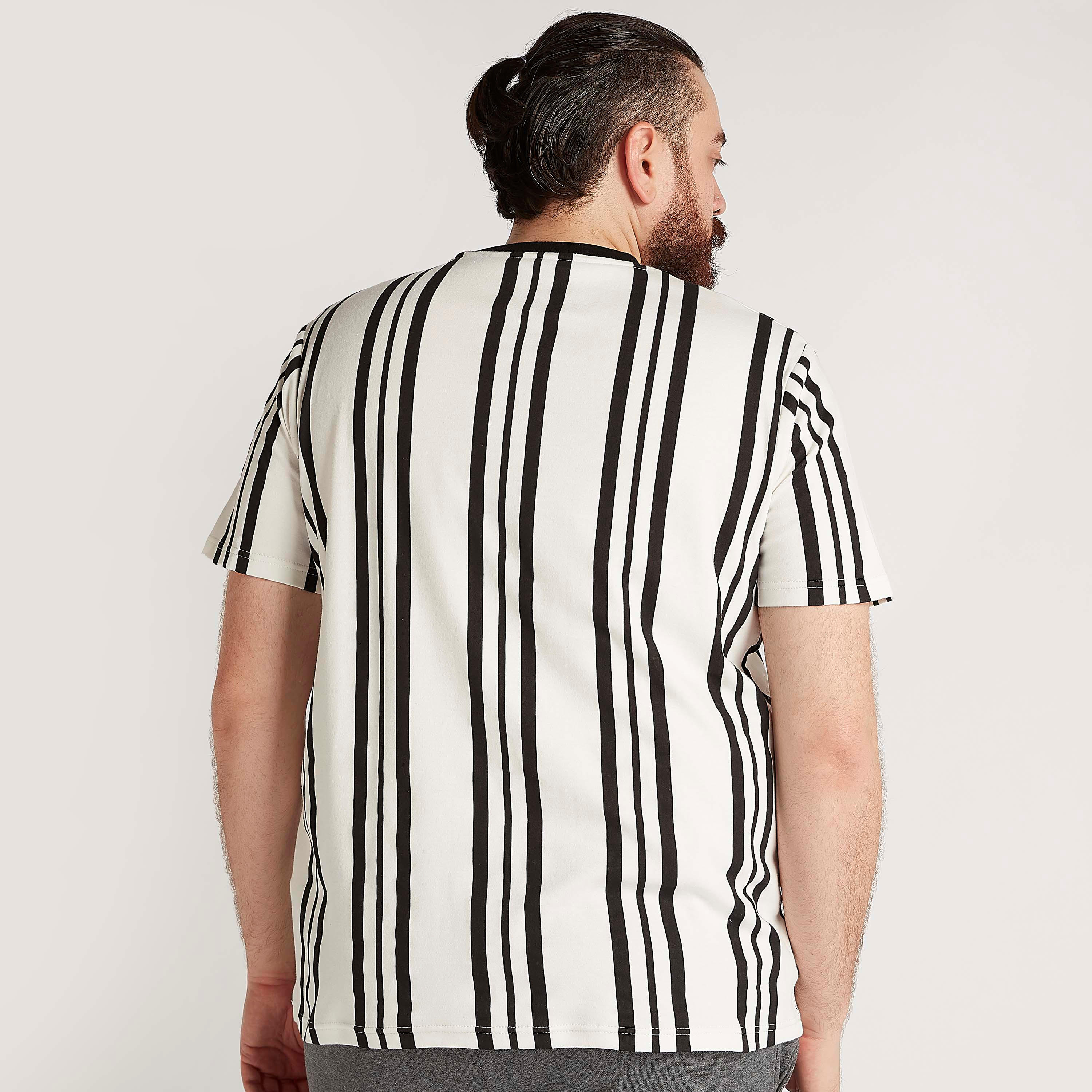 Striped T-shirt with Short Sleeves and Crew Neck-men-clothing-tshirtsandpolos-tshirts-image-4