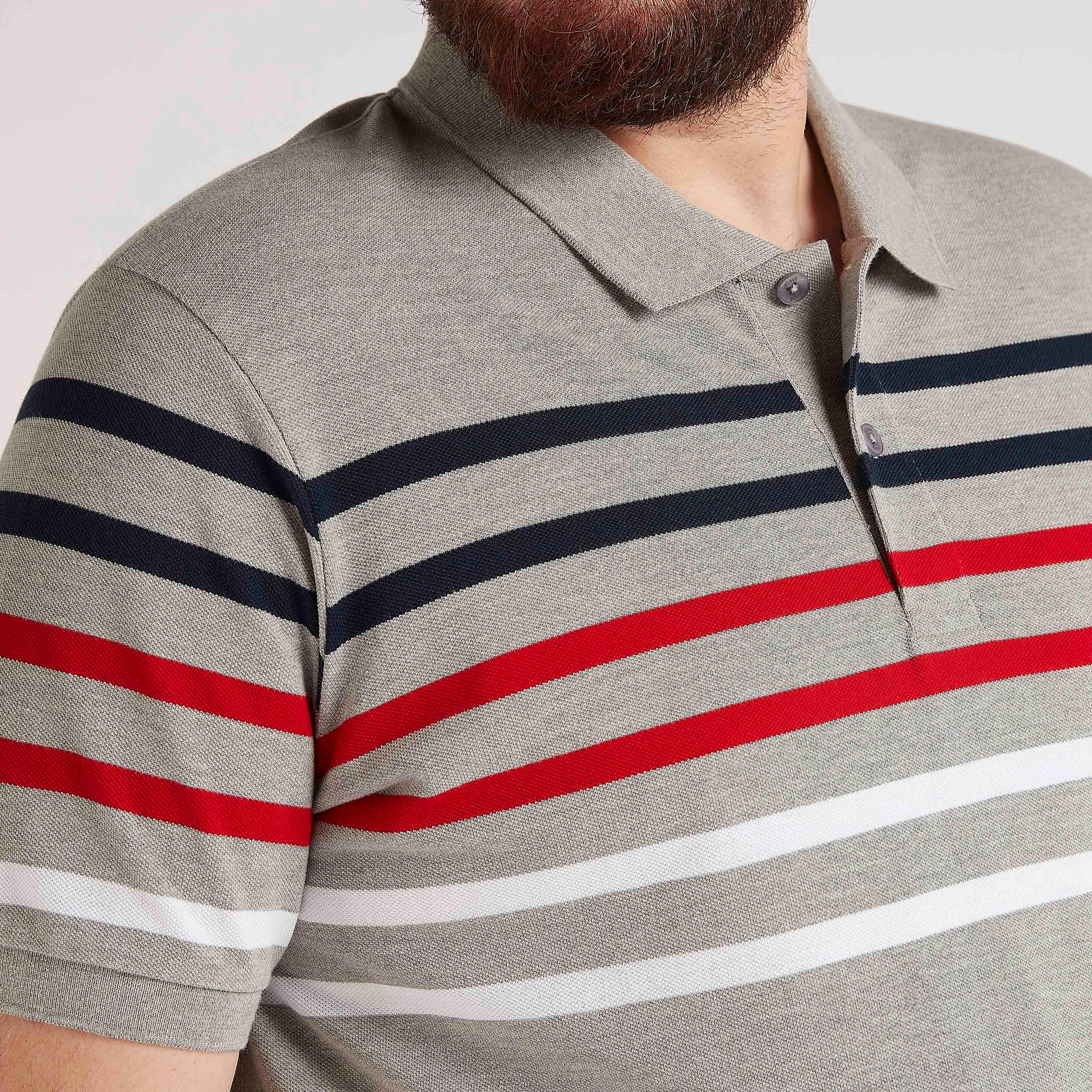 تيشيرت بولو مخطّط بأكمام قصيرة-men-clothing-tshirtsandpolos-polos-image-3