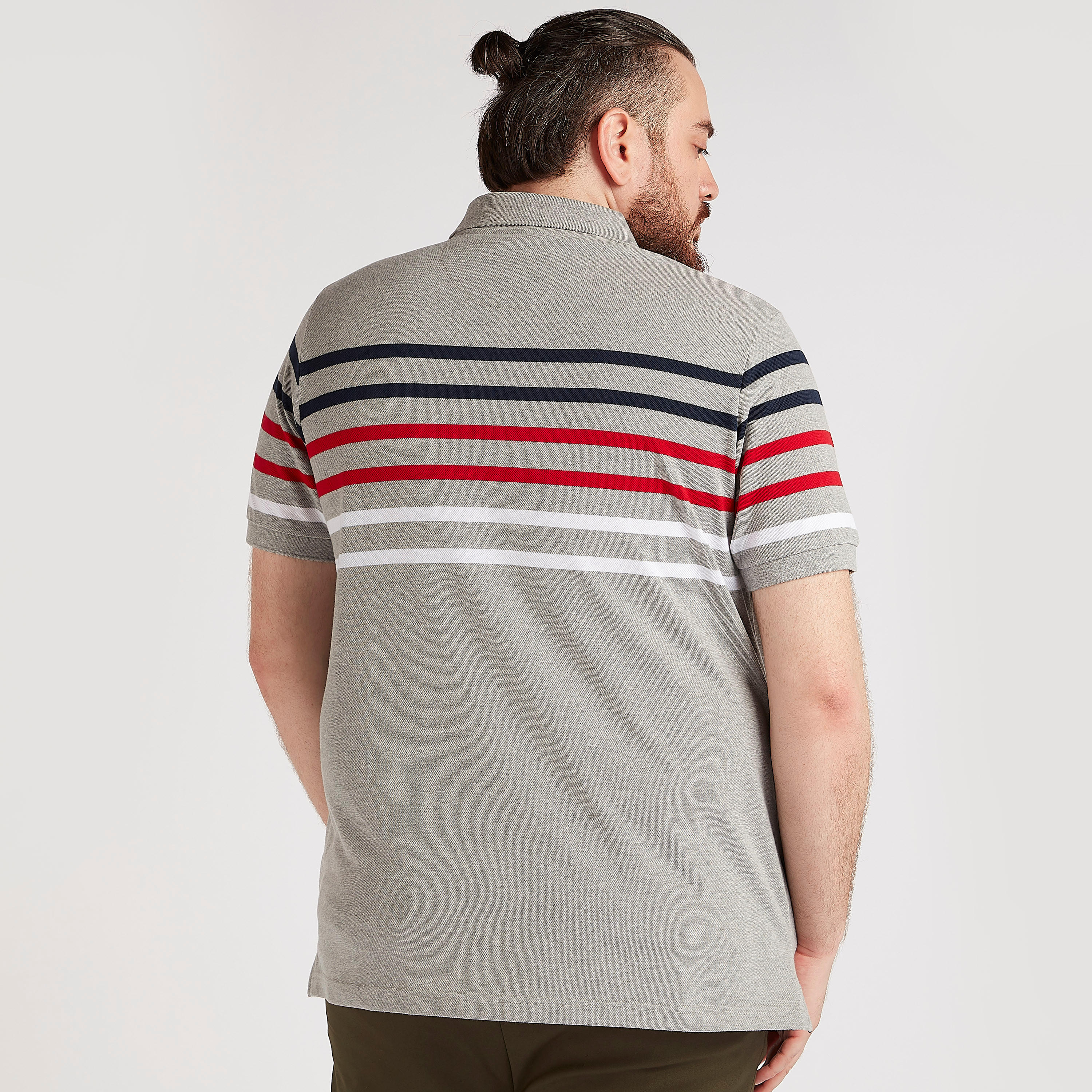 تيشيرت بولو مخطّط بأكمام قصيرة-men-clothing-tshirtsandpolos-polos-image-5