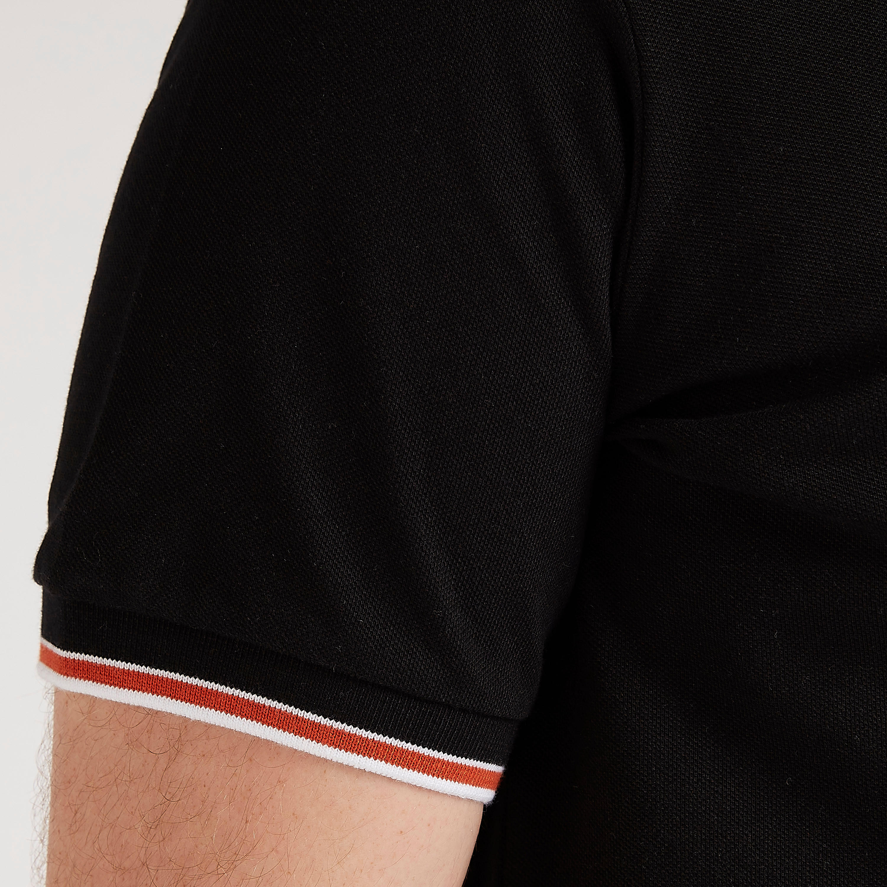 تيشيرت بولو سادة بأكمام قصيرة-men-clothing-tshirtsandpolos-polos-image-1