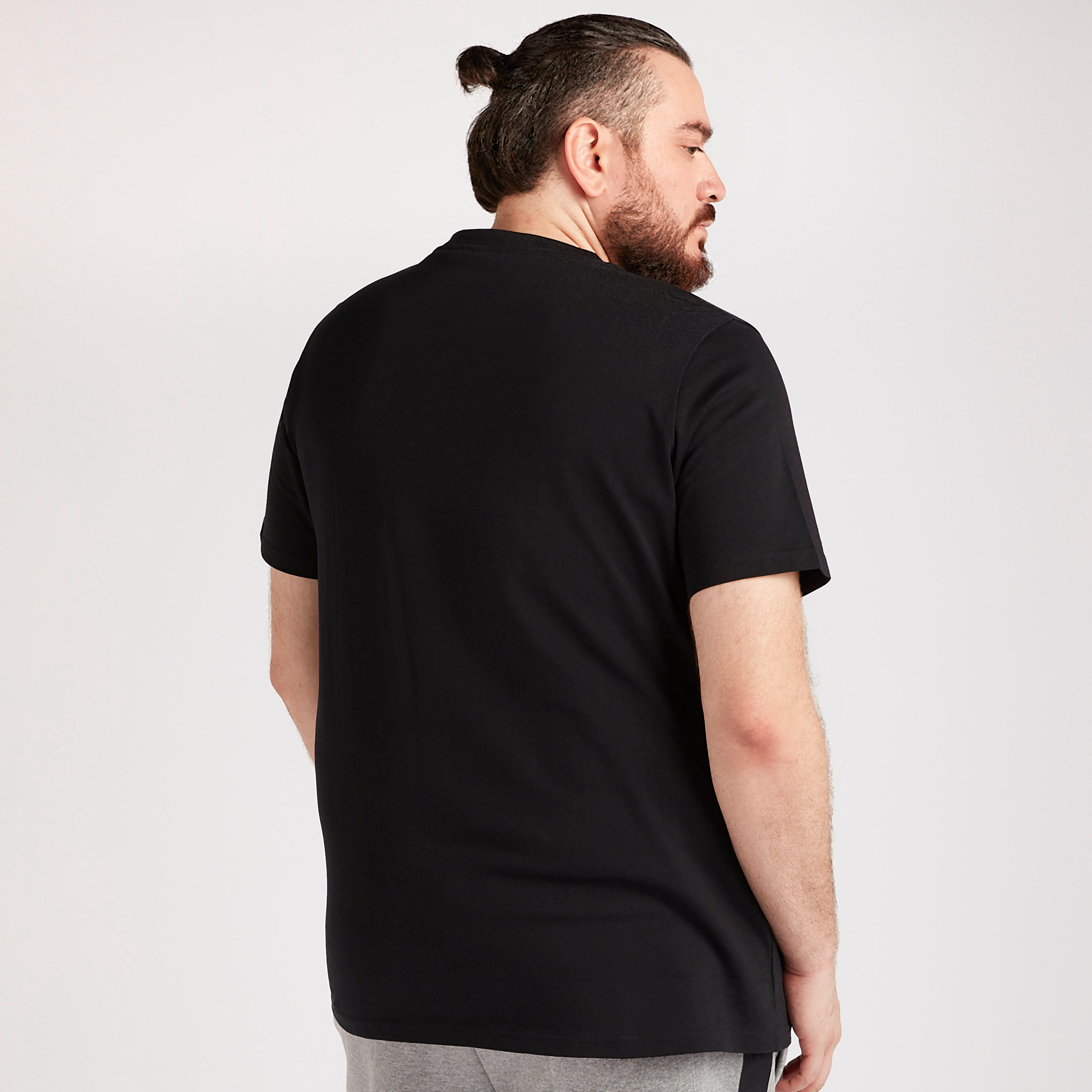 Printed Crew Neck T-shirt with Short Sleeves-men-clothing-tshirtsandpolos-tshirts-image-4