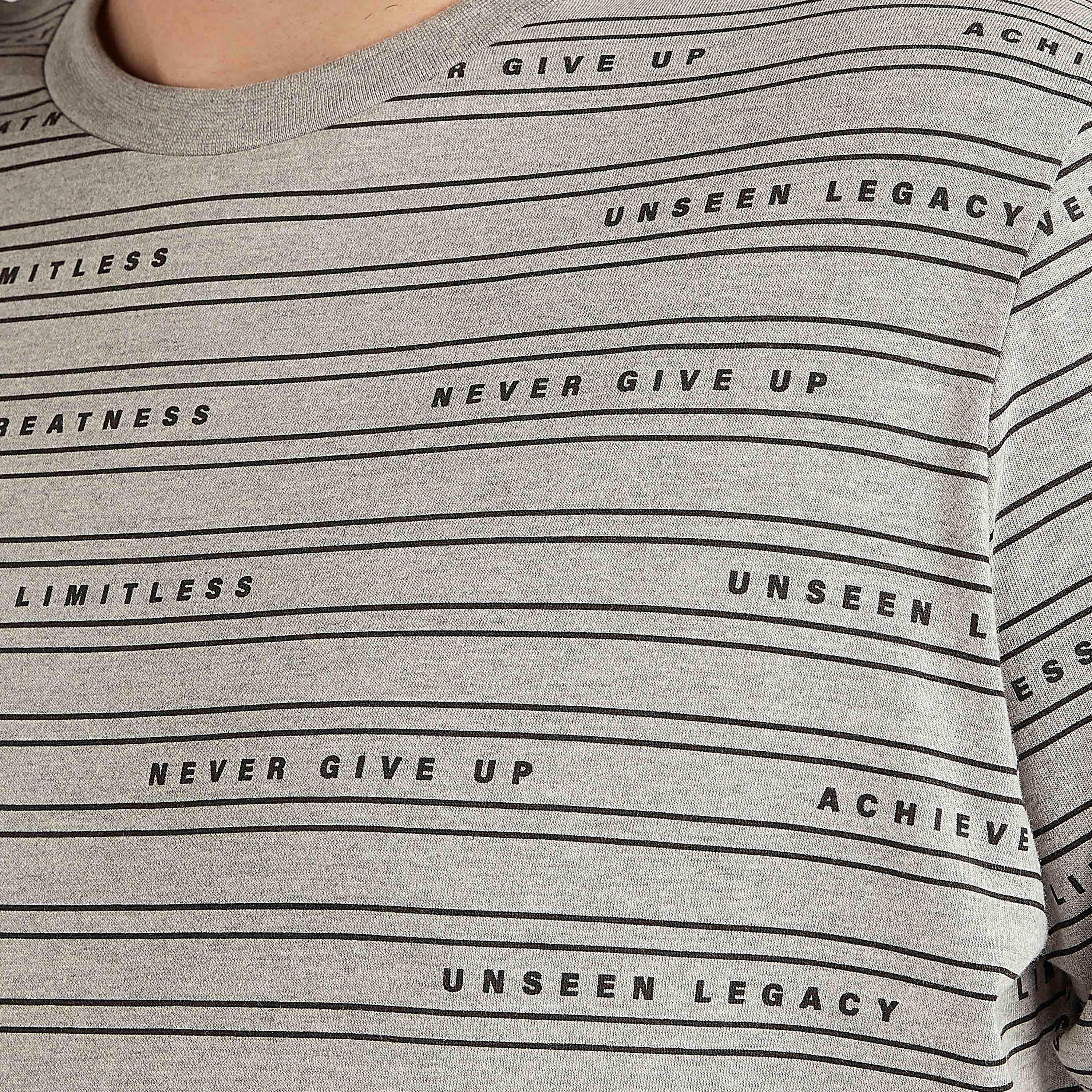 Printed and Striped Crew Neck T-shirt with Short Sleeves-men-clothing-tshirtsandpolos-tshirts-image-3