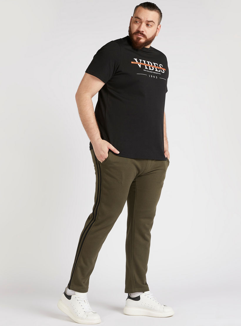 بنطلون رياضي سادة برباط إغلاق-men-clothing-bottoms-joggers-image-4