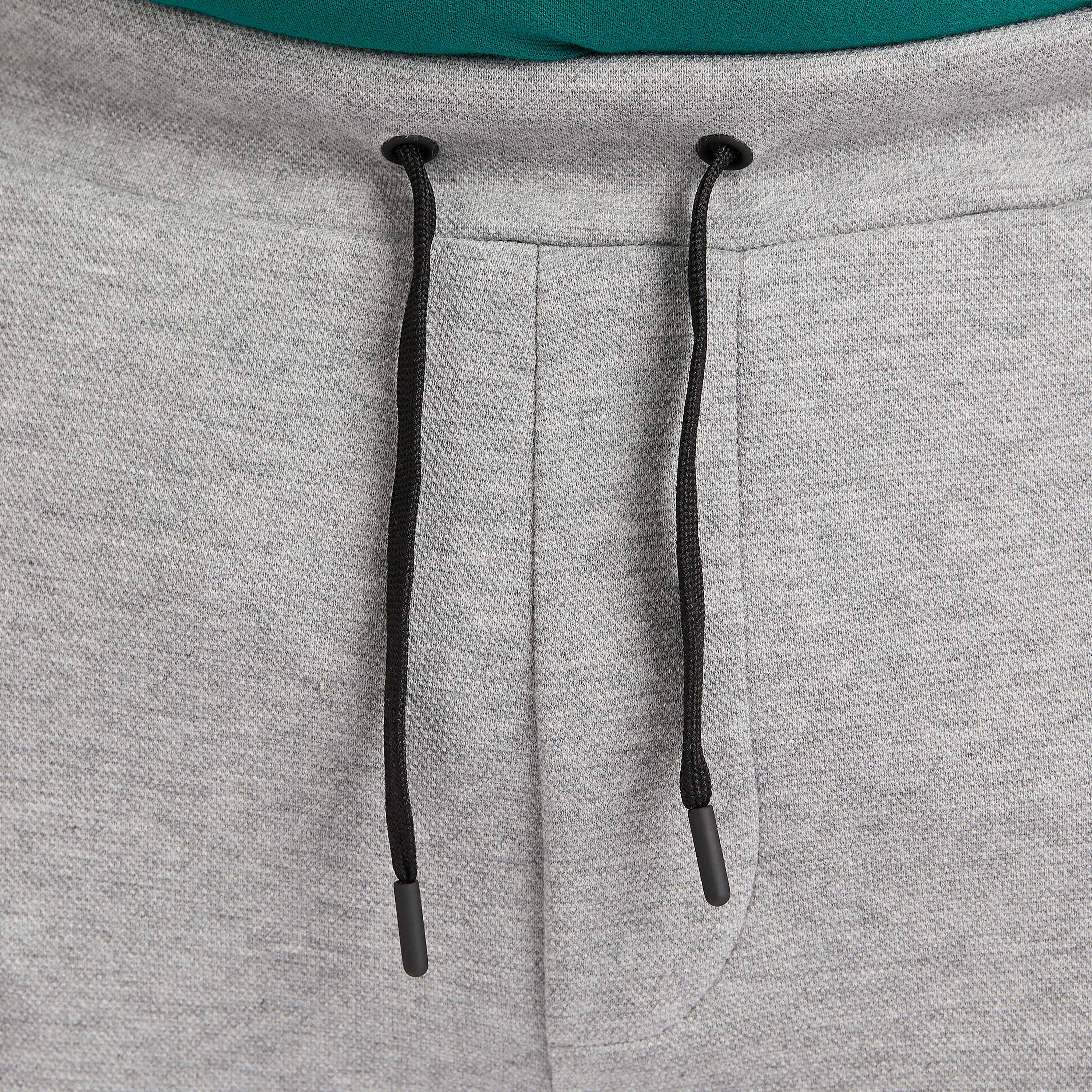 بنطلون رياضي سادة بخصر متوسّط الارتفاع وجيوب بسحّاب-men-clothing-bottoms-joggers-image-1