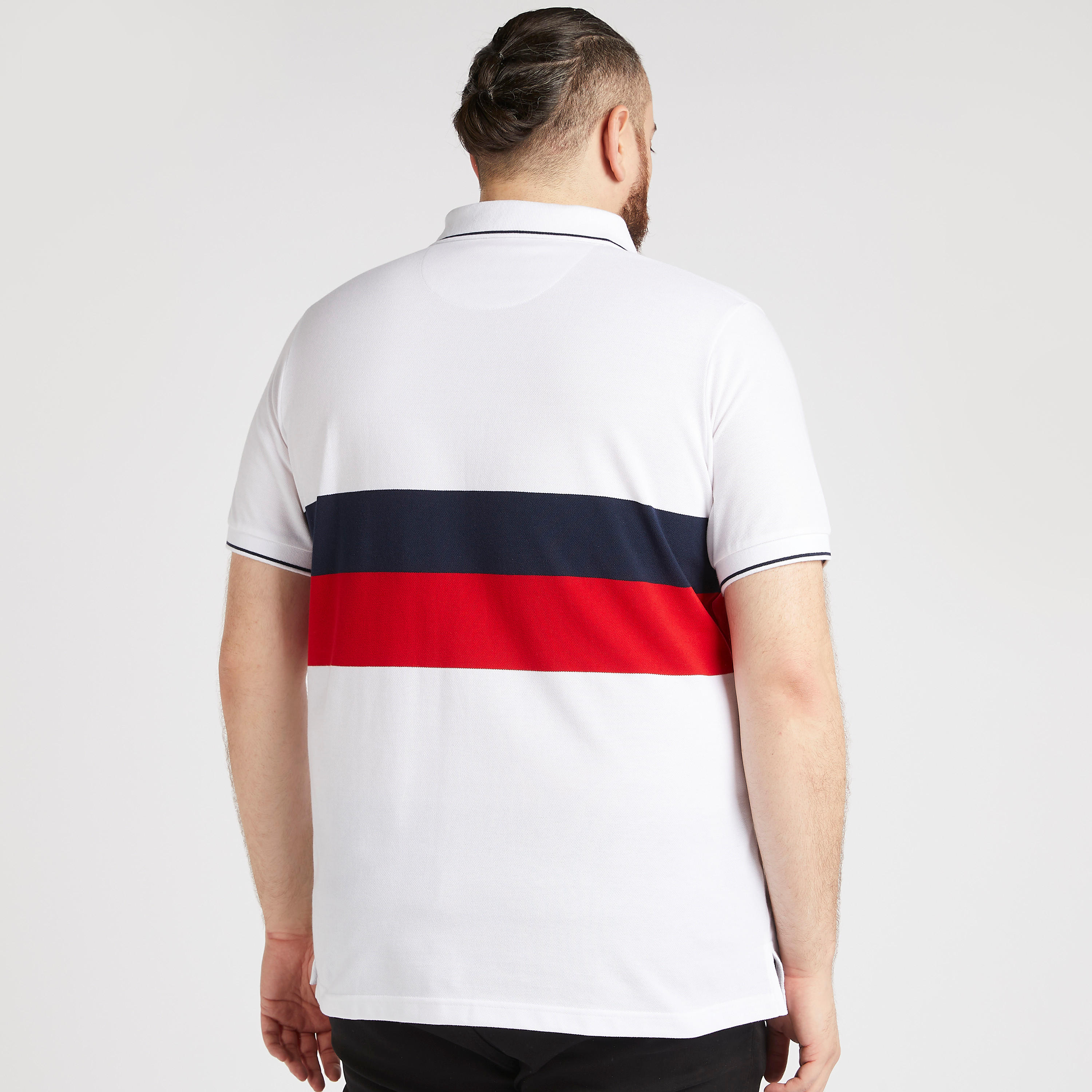 Printed Polo T-shirt with Short Sleeves-men-clothing-tshirtsandpolos-polos-image-5