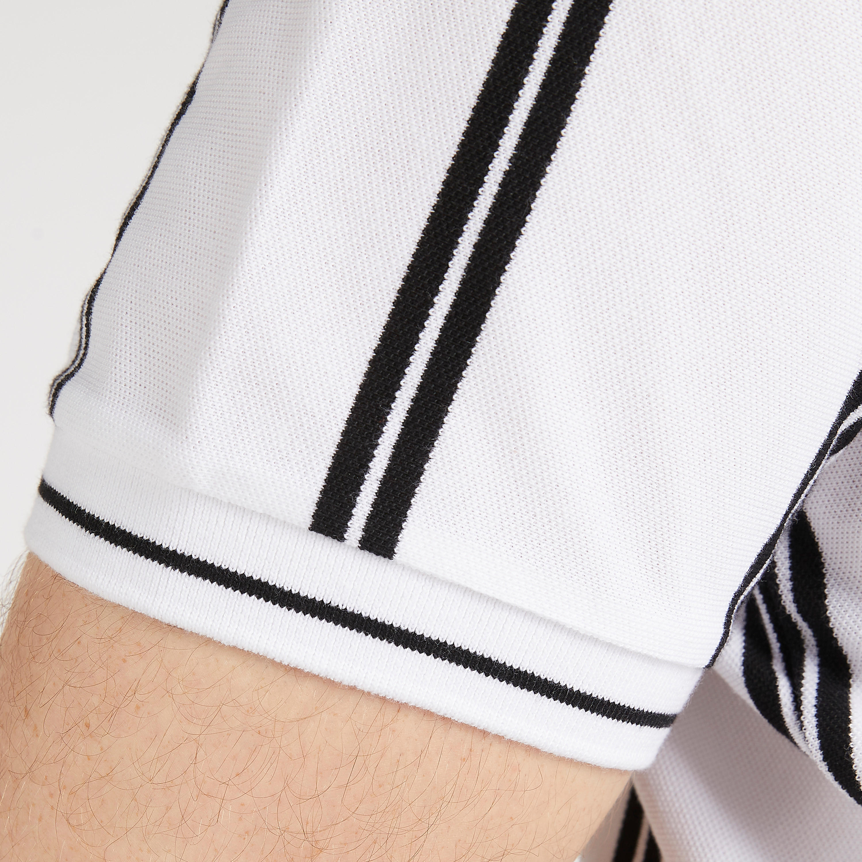 Striped Polo T-shirt with Short Sleeves-men-clothing-tshirtsandpolos-polos-image-5