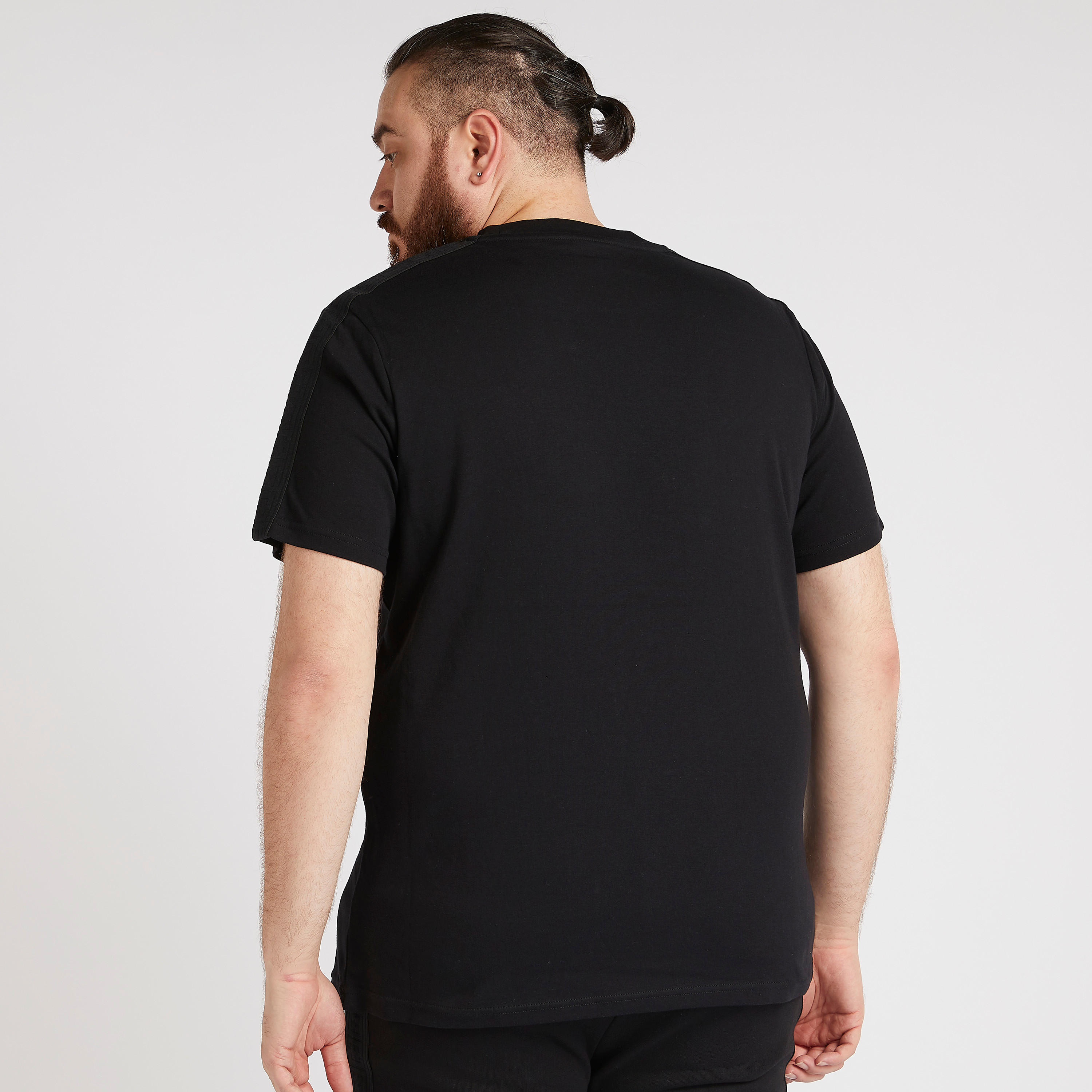 Solid Crew Neck T-shirt with Short Sleeves-men-clothing-tshirtsandpolos-tshirts-image-5