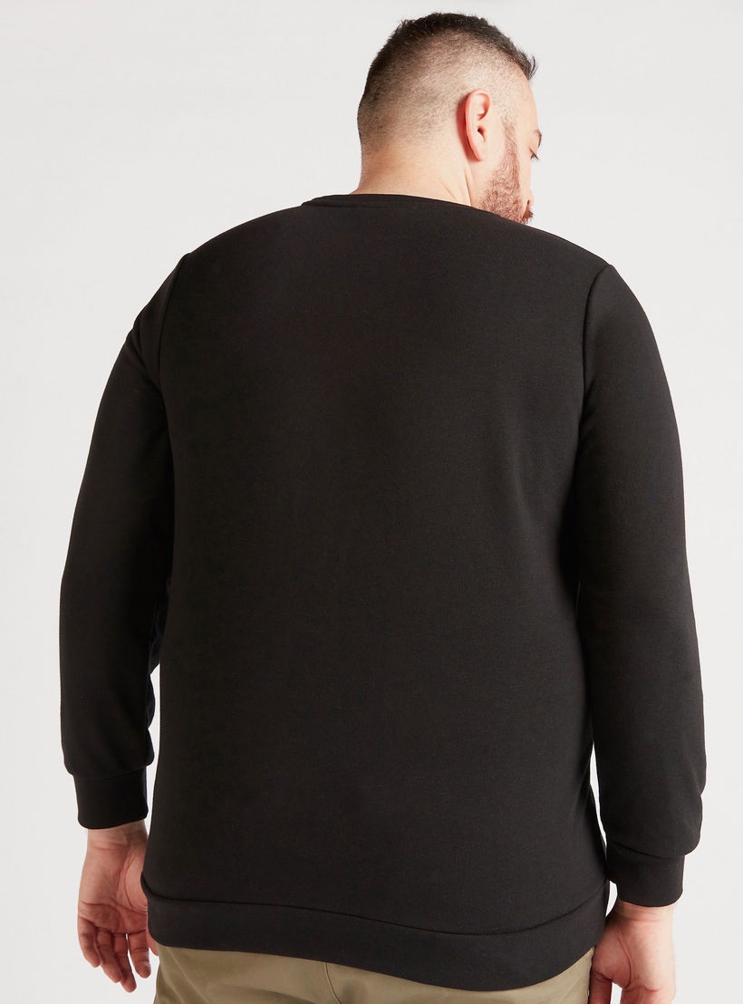سويت شيرت بطبعات كابتن أمريكا وياقة ضيقة وأكمام طويلة-men-winterwear-hoodiesandsweatshirts-image-4