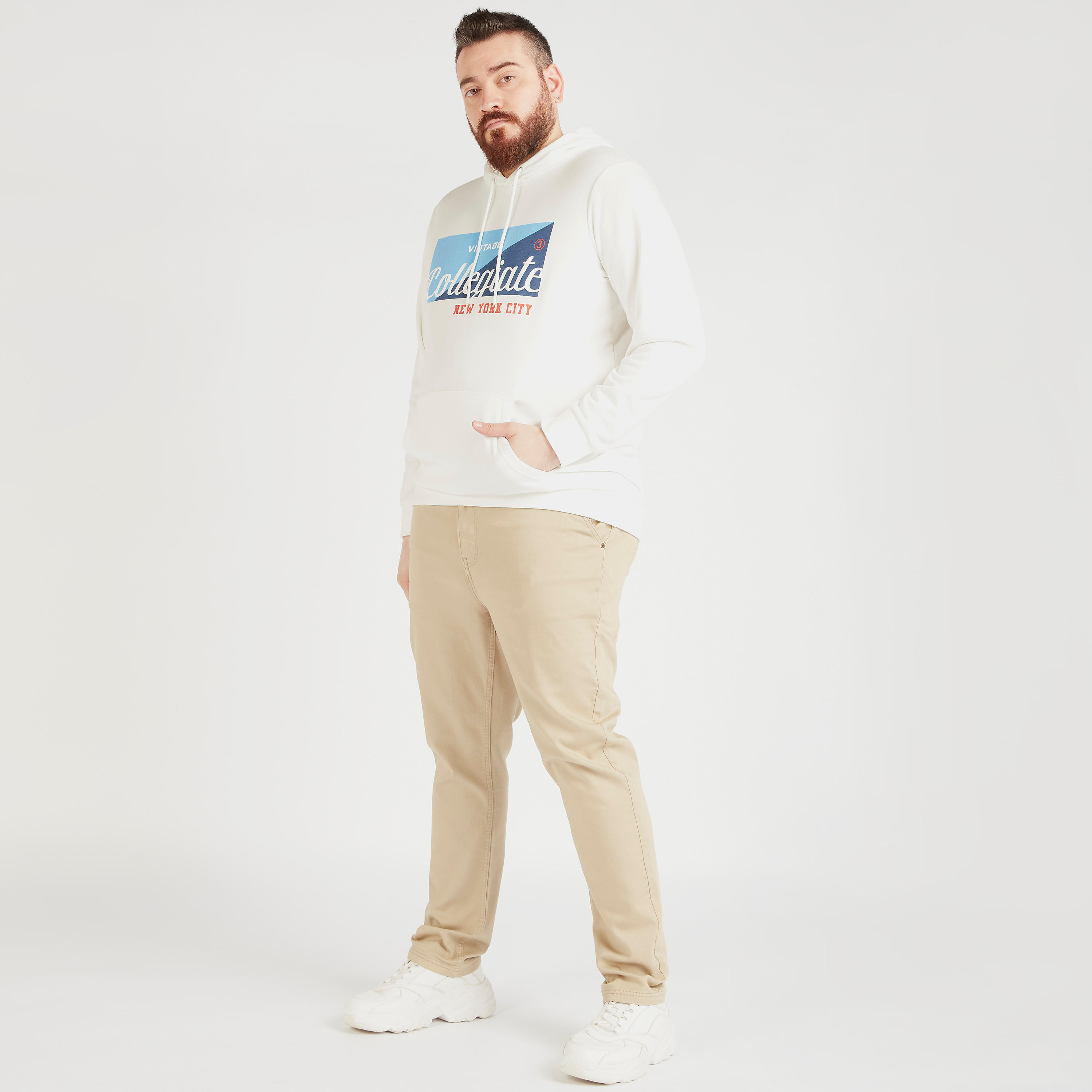 Solid Mid-Rise Chino Pants with Pockets and Button Closure-men-clothing-bottoms-trousersandchinos-trousers-image-2