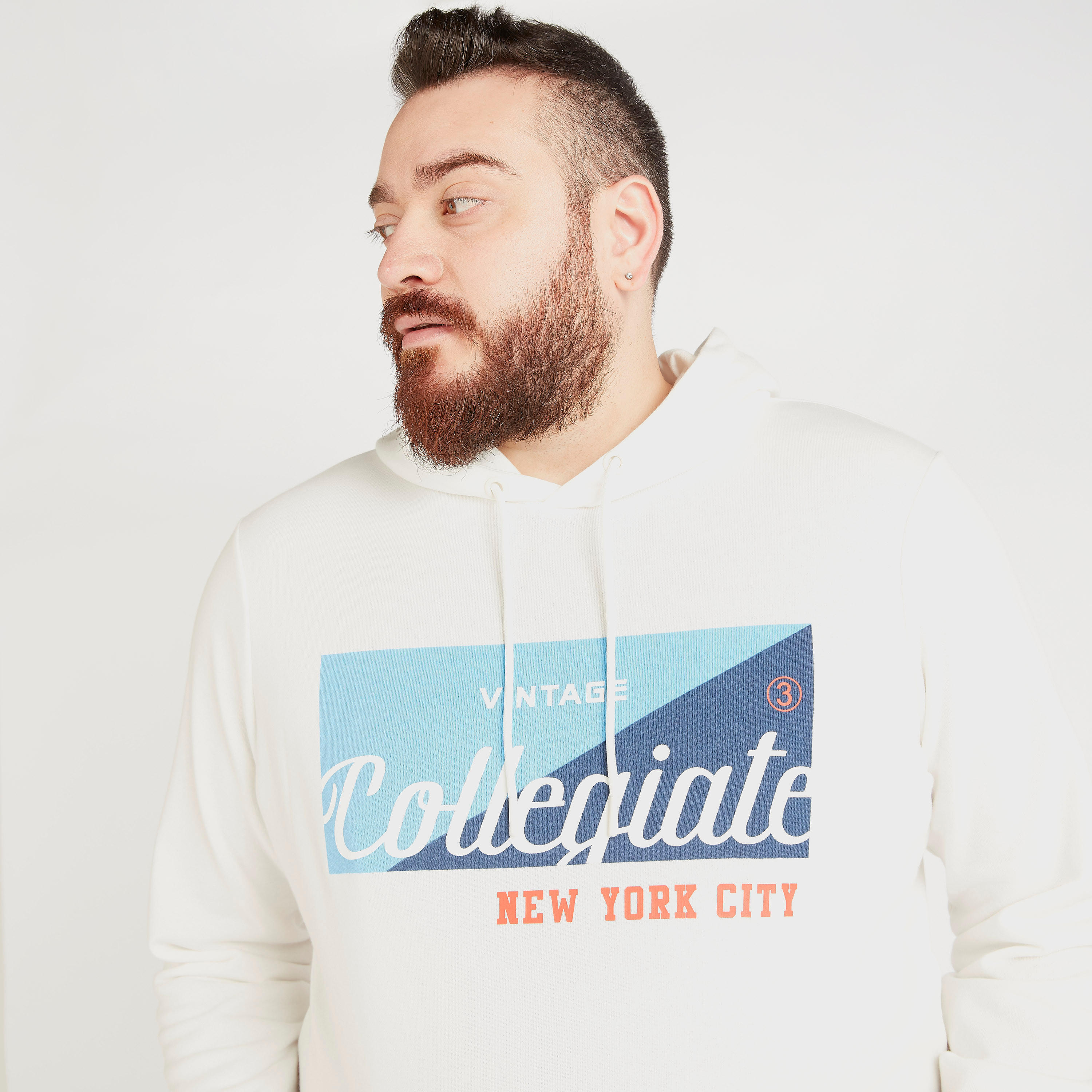 Printed Hooded Neck Sweatshirt with Long Sleeves-men-winterwear-hoodiesandsweatshirts-image-3