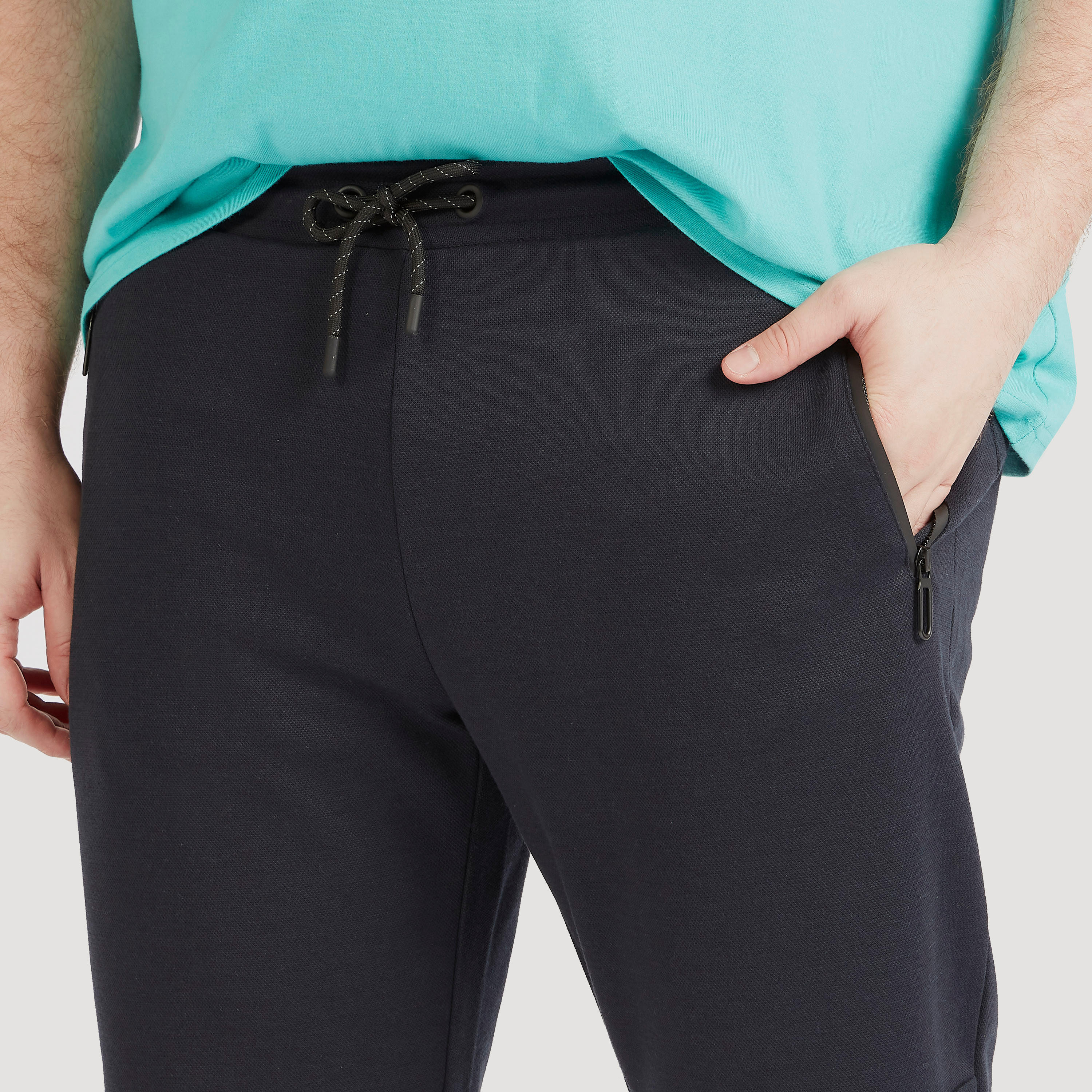 Solid Joggers with Drawstring Closure and Pockets-men-clothing-bottoms-joggers-image-3