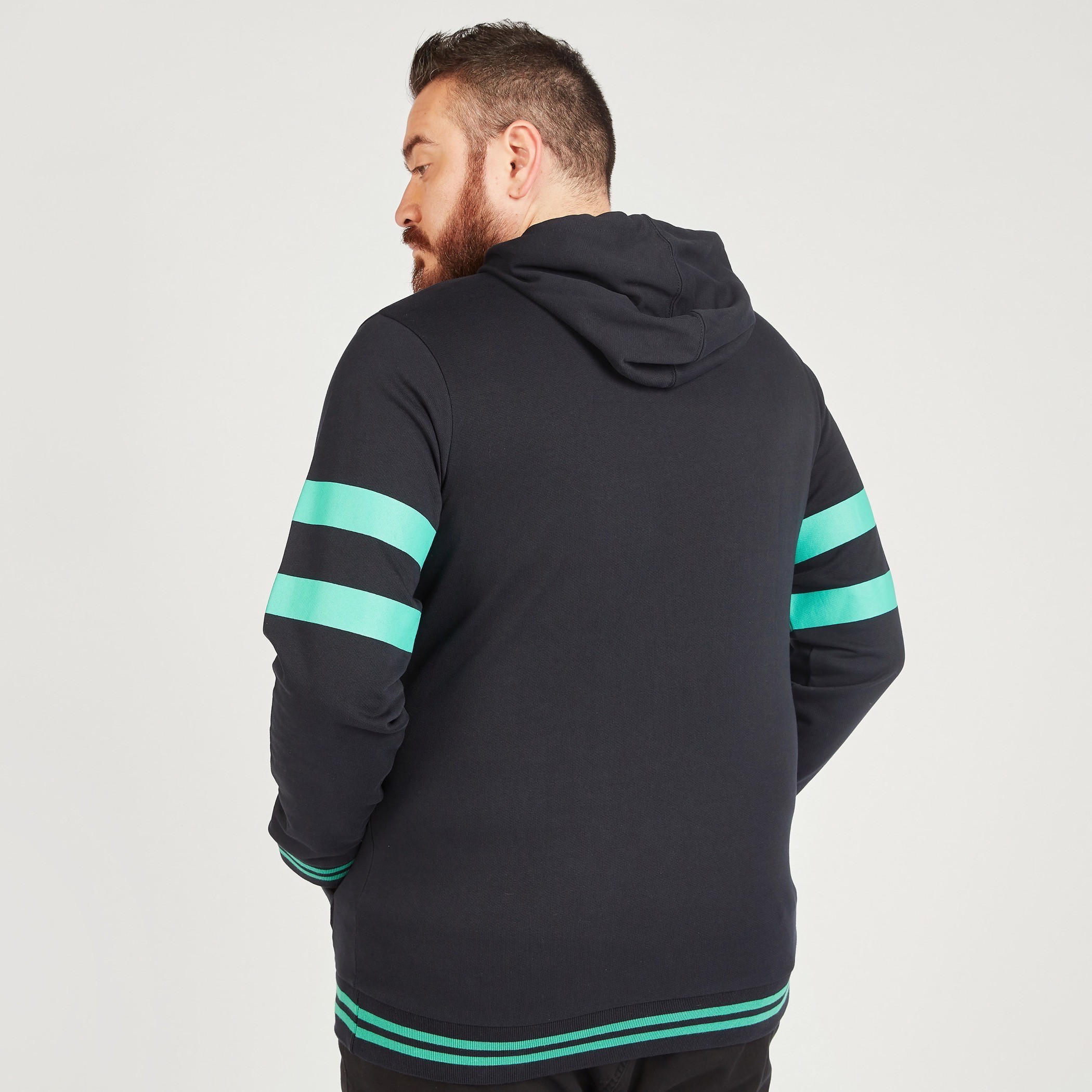 Printed Long Sleeves Sweatshirt with Hood and Kangaroo Pocket-men-winterwear-hoodiesandsweatshirts-image-8