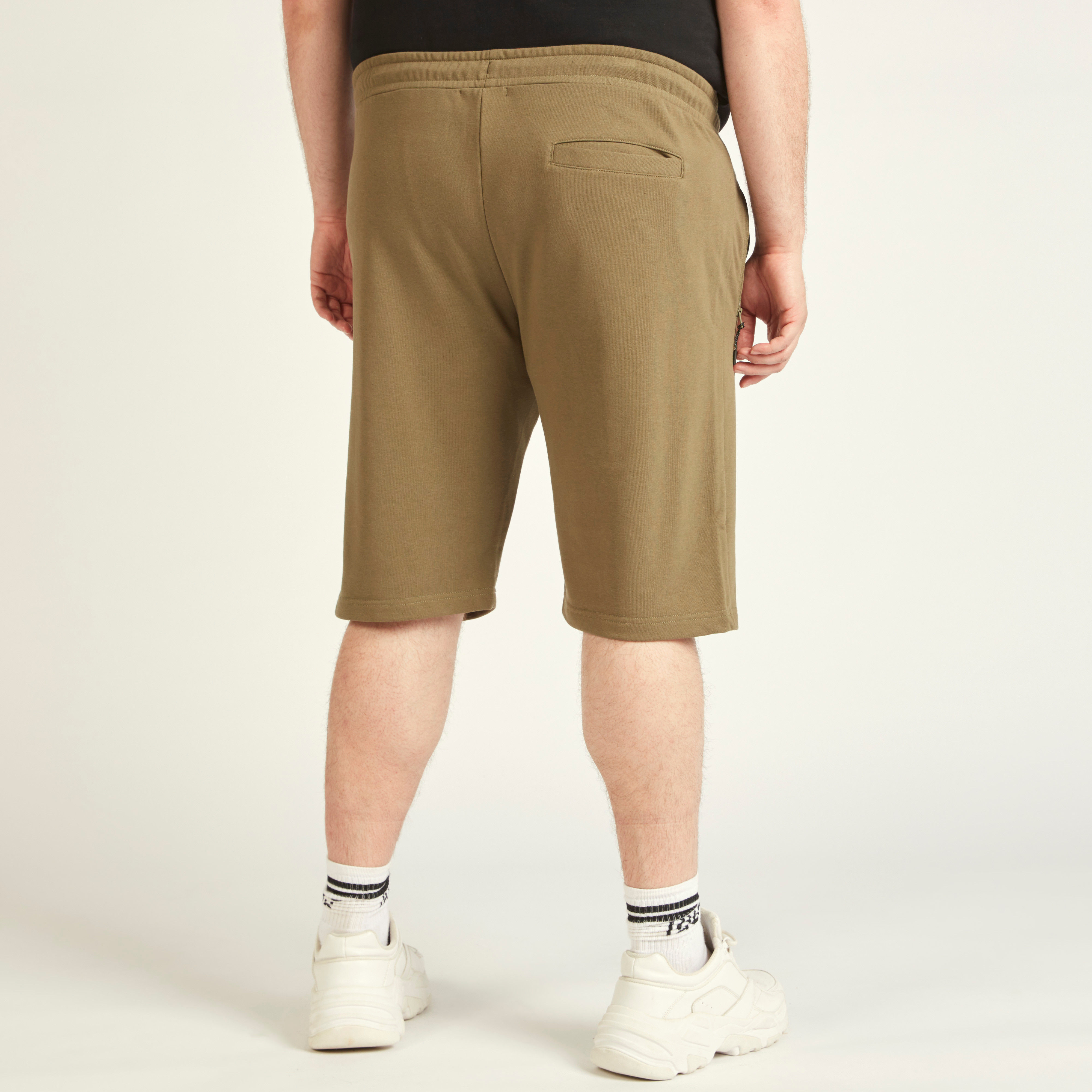 Solid Mid-Rise Shorts with Drawstring Closure and Pockets-men-clothing-bottoms-shorts-image-8