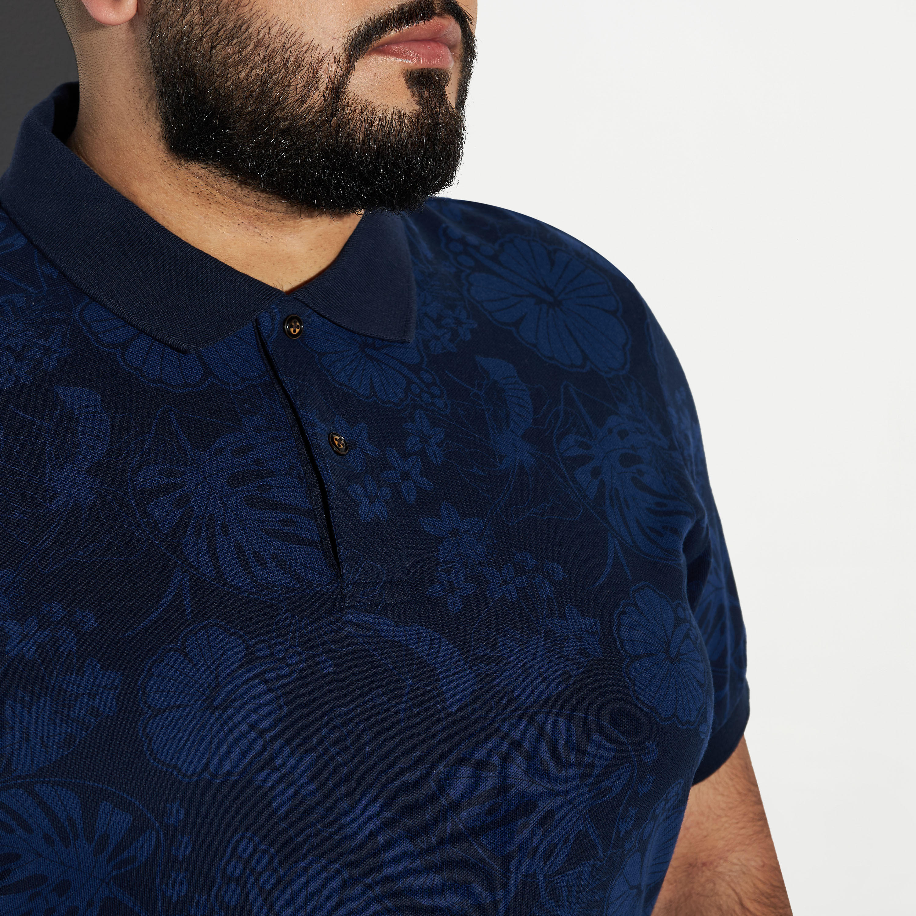 تيشيرت بولو بطبعات استوائية ومقاس كبير-men-clothing-tshirtsandpolos-polos-image-4