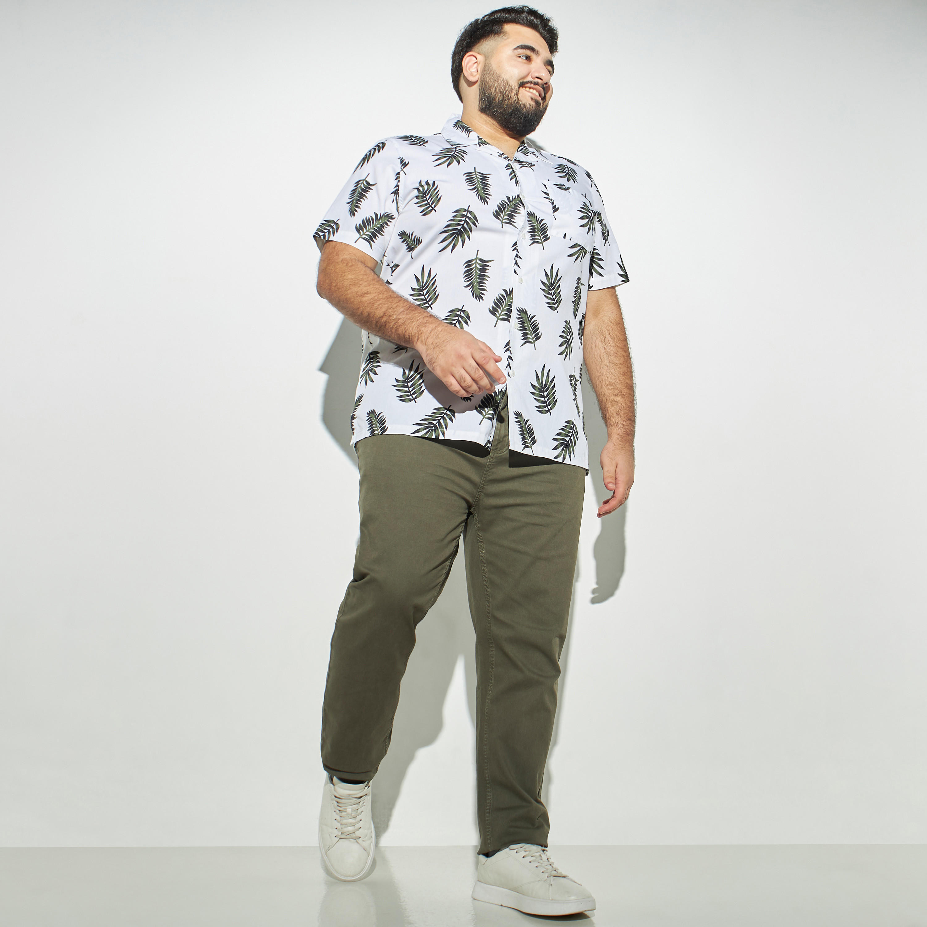 Plus Size Solid Pants with Pockets-men-clothing-bottoms-trousersandchinos-trousers-image-2