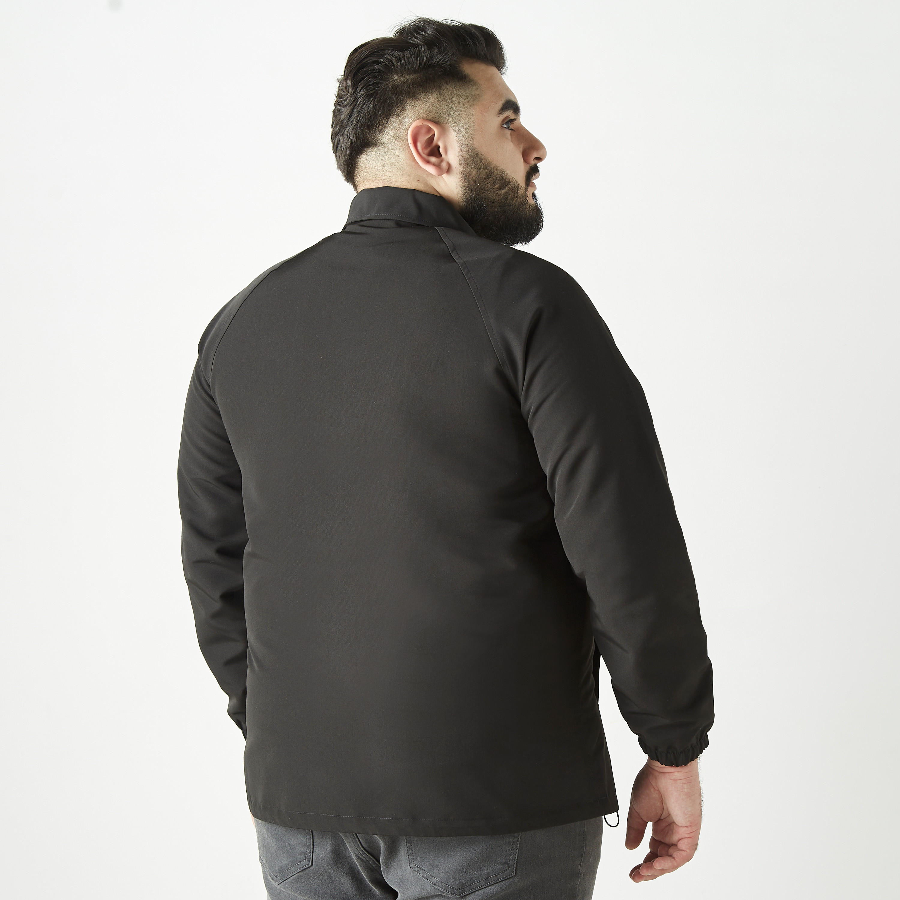 Plus Size Zip Through Jacket with Pockets-men-clothing-jacketsandblazers-jackets-image-3