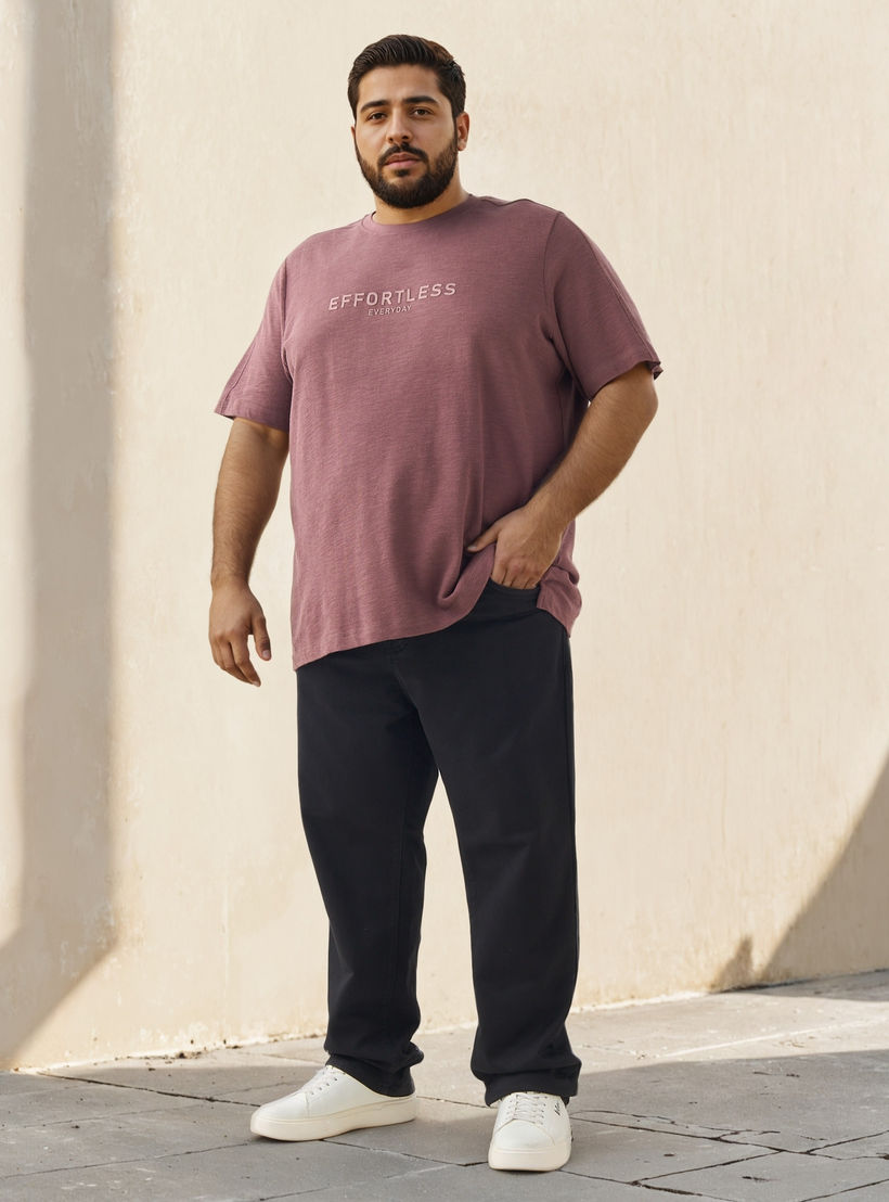 بنطلون جينز رجالي بقصة عادية وخصر مرن-men-clothing-jeans-image-2