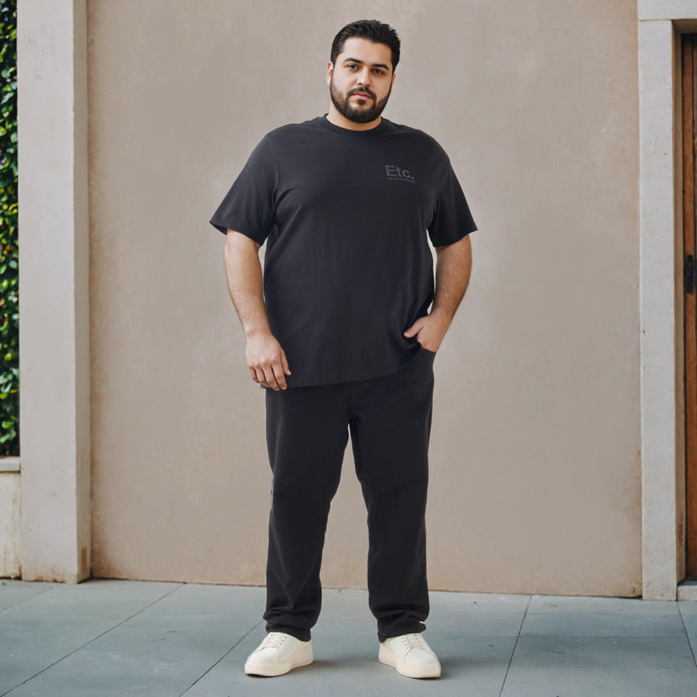 Plus Size Printed Core T-shirt with Crew Neck-men-clothing-tshirtsandpolos-tshirts-image-2