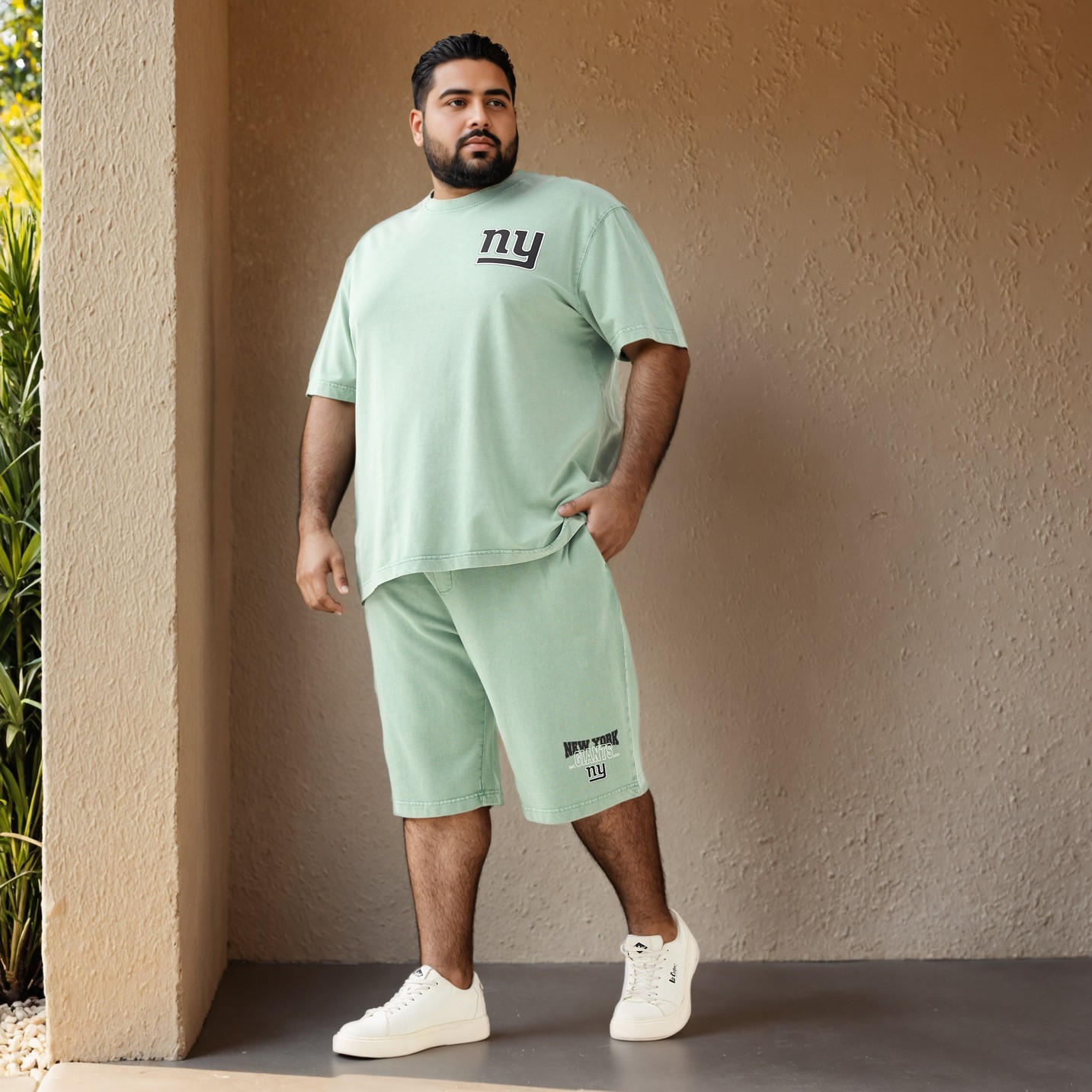 Plus Size New York Giants Print T-shirt-men-clothing-tshirtsandpolos-tshirts-image-2