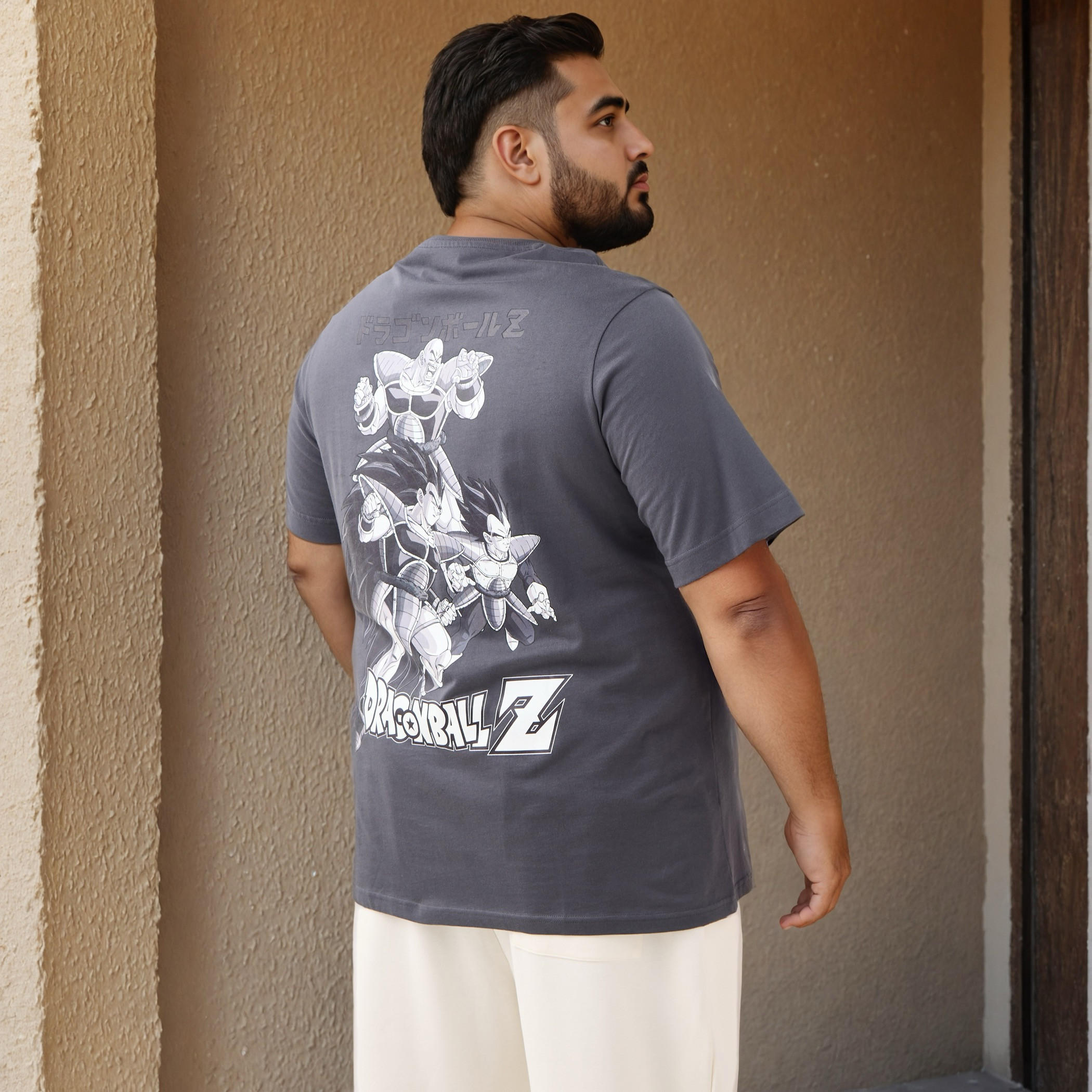 Plus Size Printed Core T-shirt with Crew Neck-men-clothing-tshirtsandpolos-tshirts-image-1