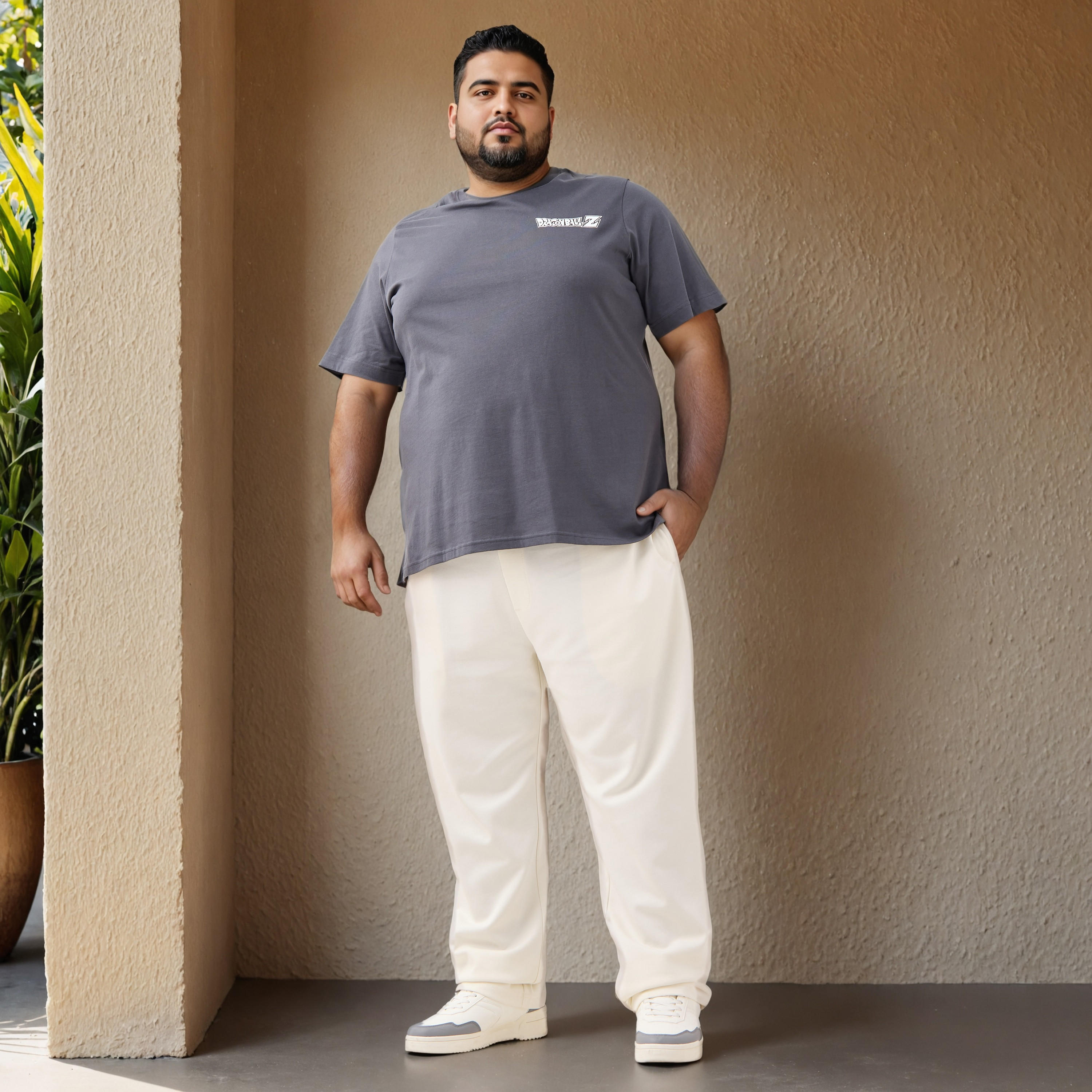 Plus Size Printed Core T-shirt with Crew Neck-men-clothing-tshirtsandpolos-tshirts-image-2