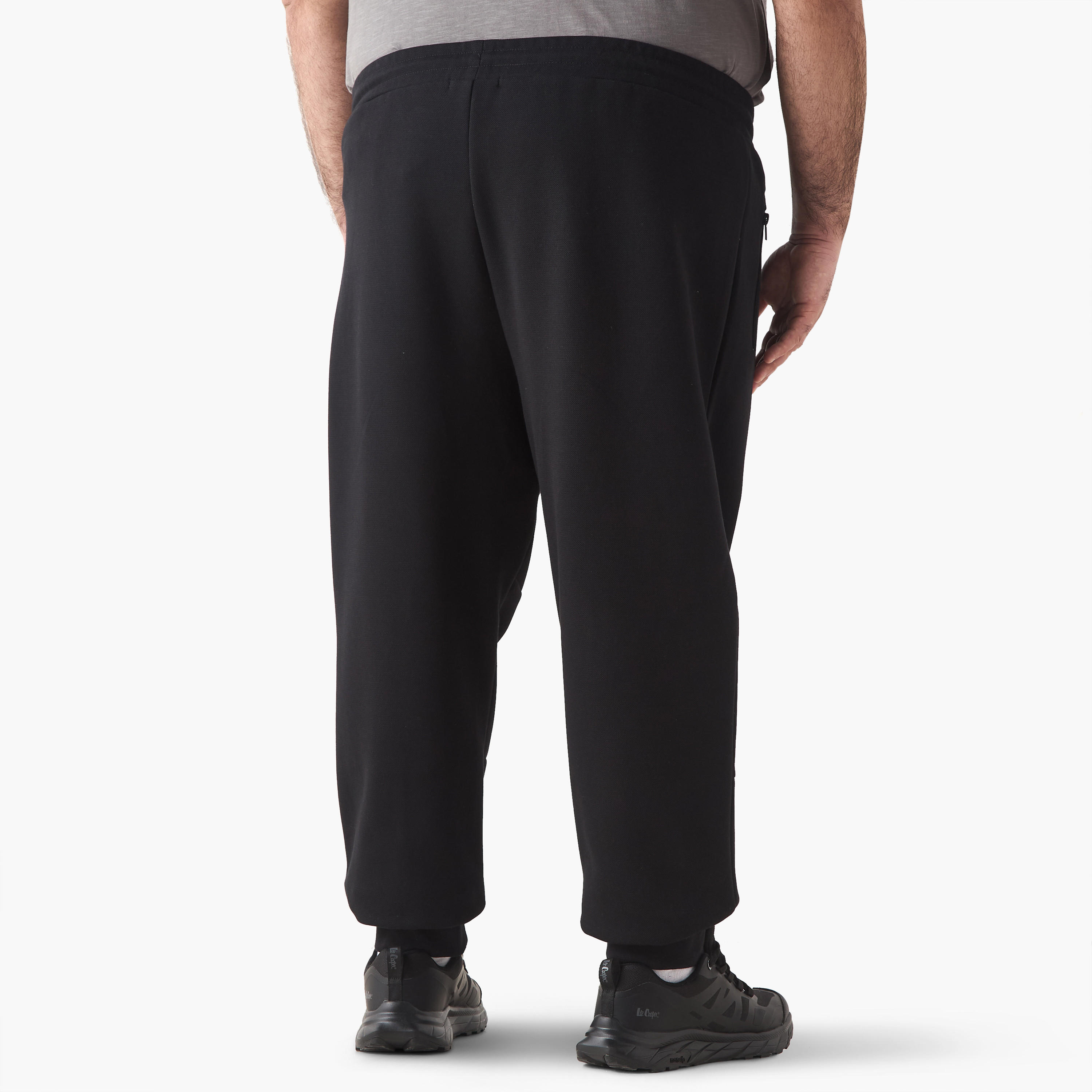 Men Regular Fit Joggers with Flexi Waist-men-clothing-bottoms-joggers-image-3