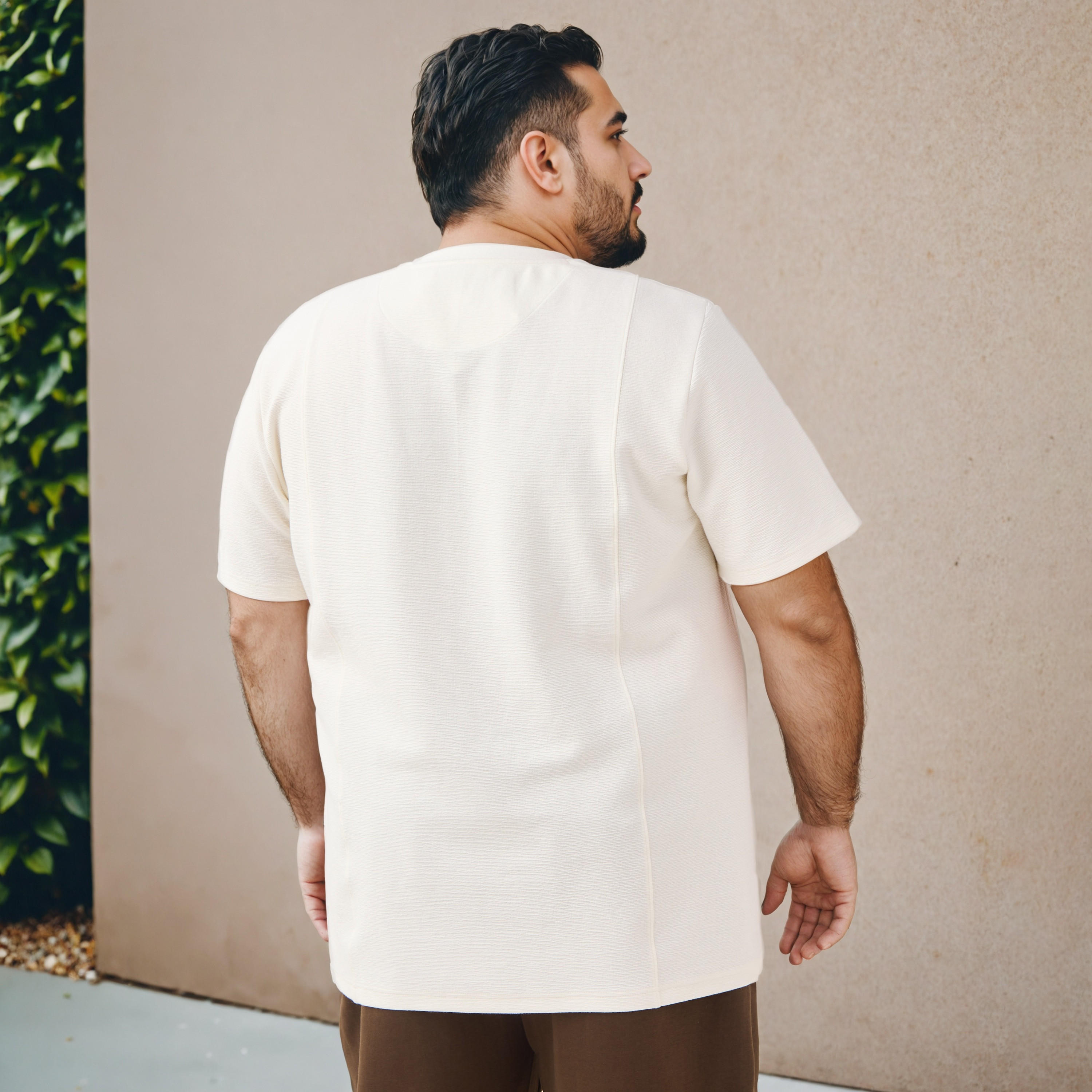 Plus Size Regular Fit Textured T-shirt-men-clothing-tshirtsandpolos-tshirts-image-3