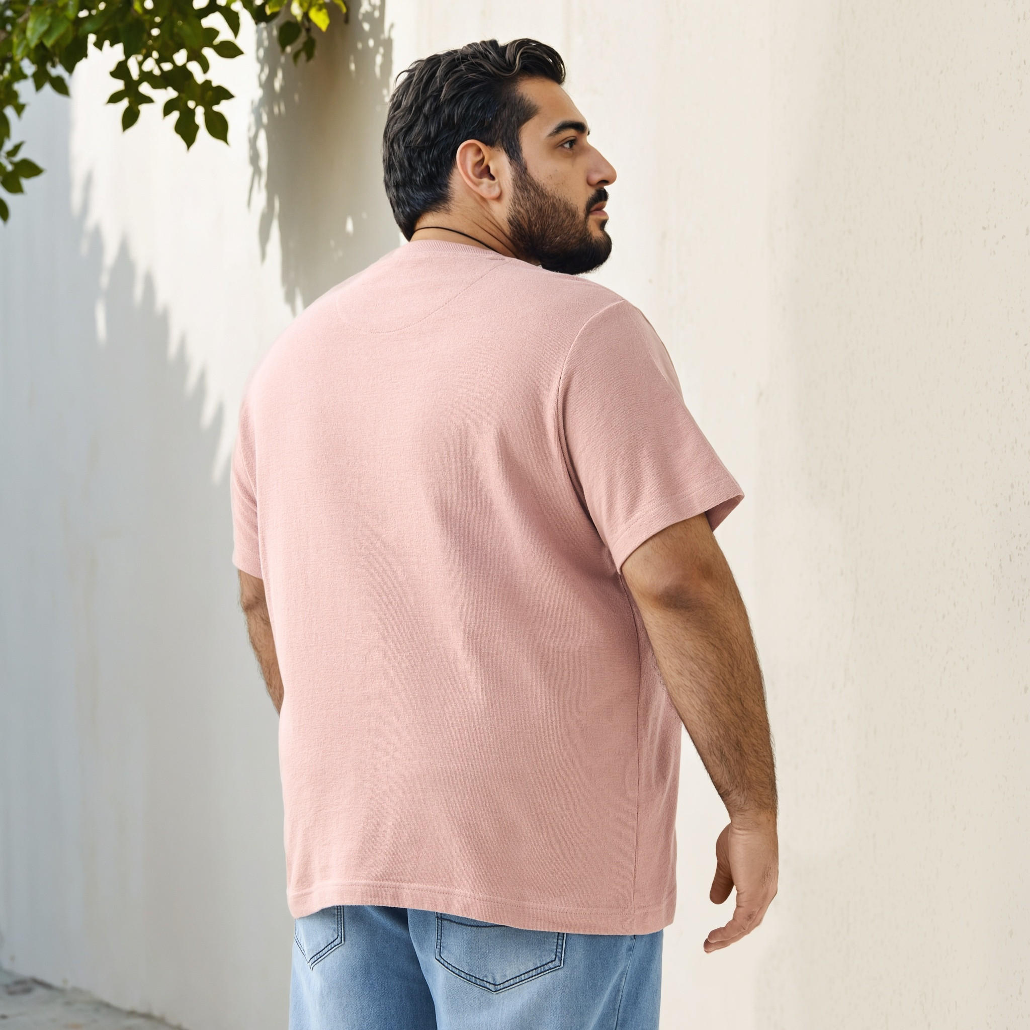Plus Size Jacquard Crew Neck T-shirt-men-clothing-tshirtsandpolos-tshirts-image-3