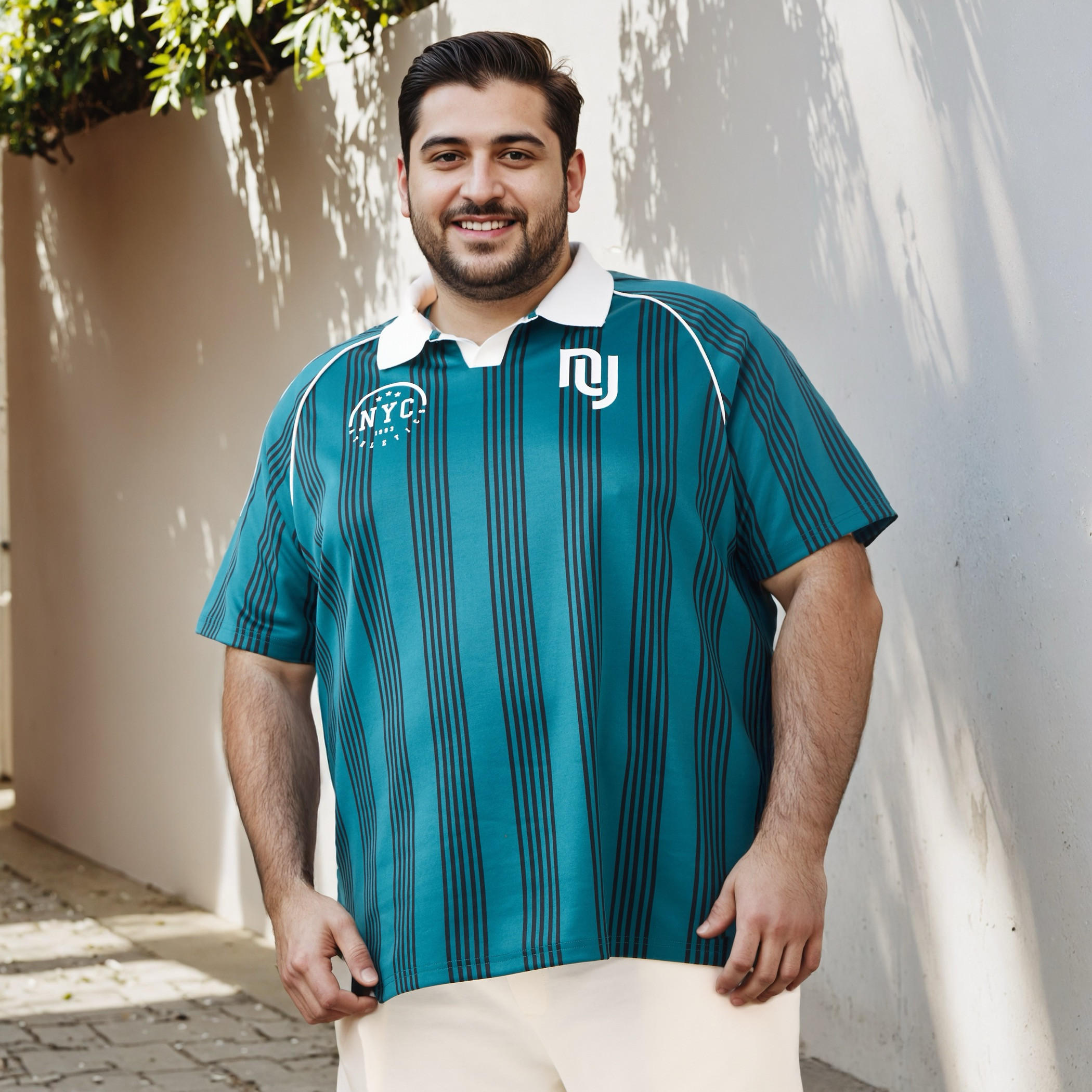 Plus Size Striped Polo T-shirt-men-clothing-plussize-tshirtsandpolos-polos-image-1