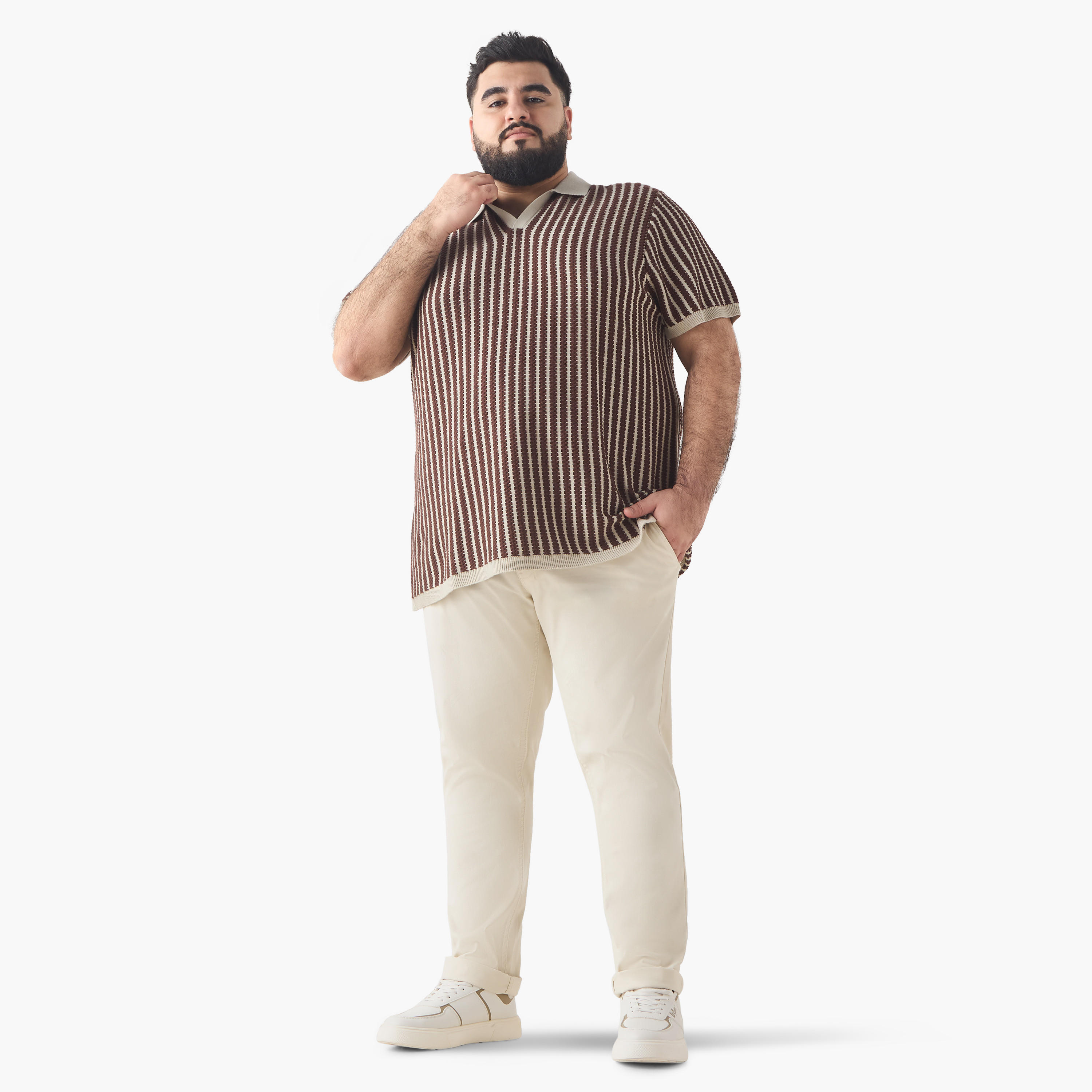Plus Size Striped Polo T-shirt-men-clothing-plussize-tshirtsandpolos-polos-image-2