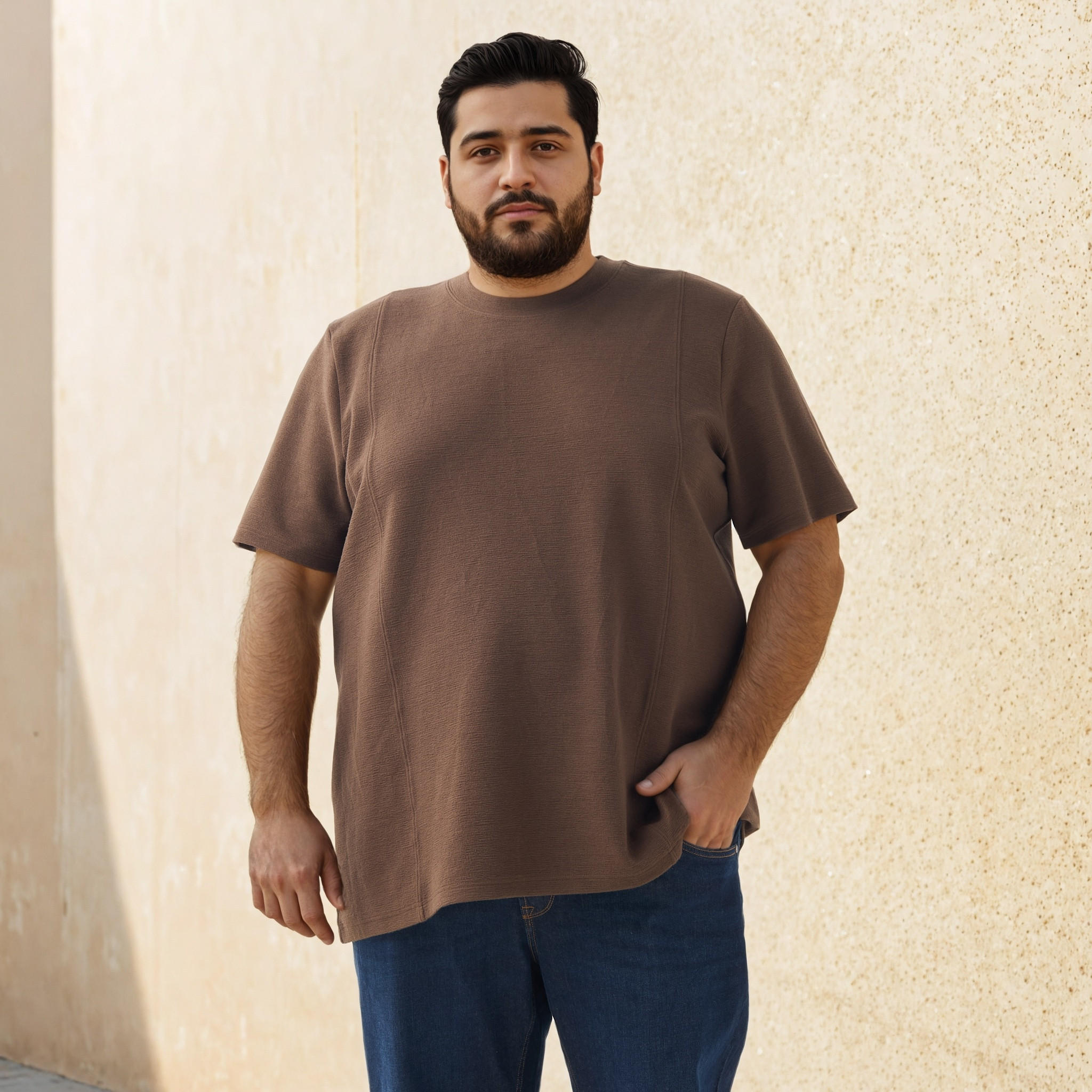 Plus Size Regular Fit T-shirt-men-clothing-tshirtsandpolos-tshirts-image-1