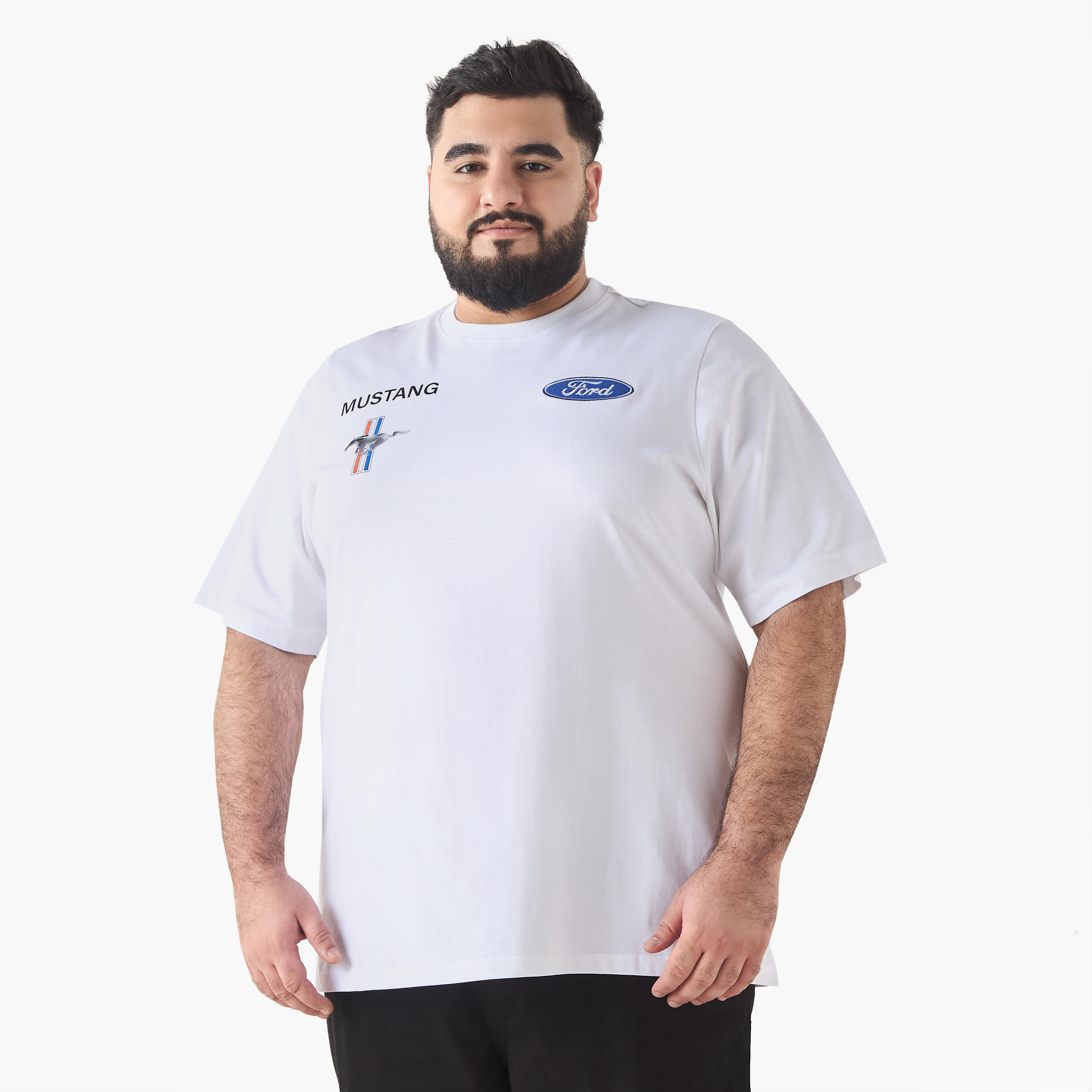 Plus Size Graphic Print Crew Neck T-shirt-men-clothing-tshirtsandpolos-tshirts-image-1