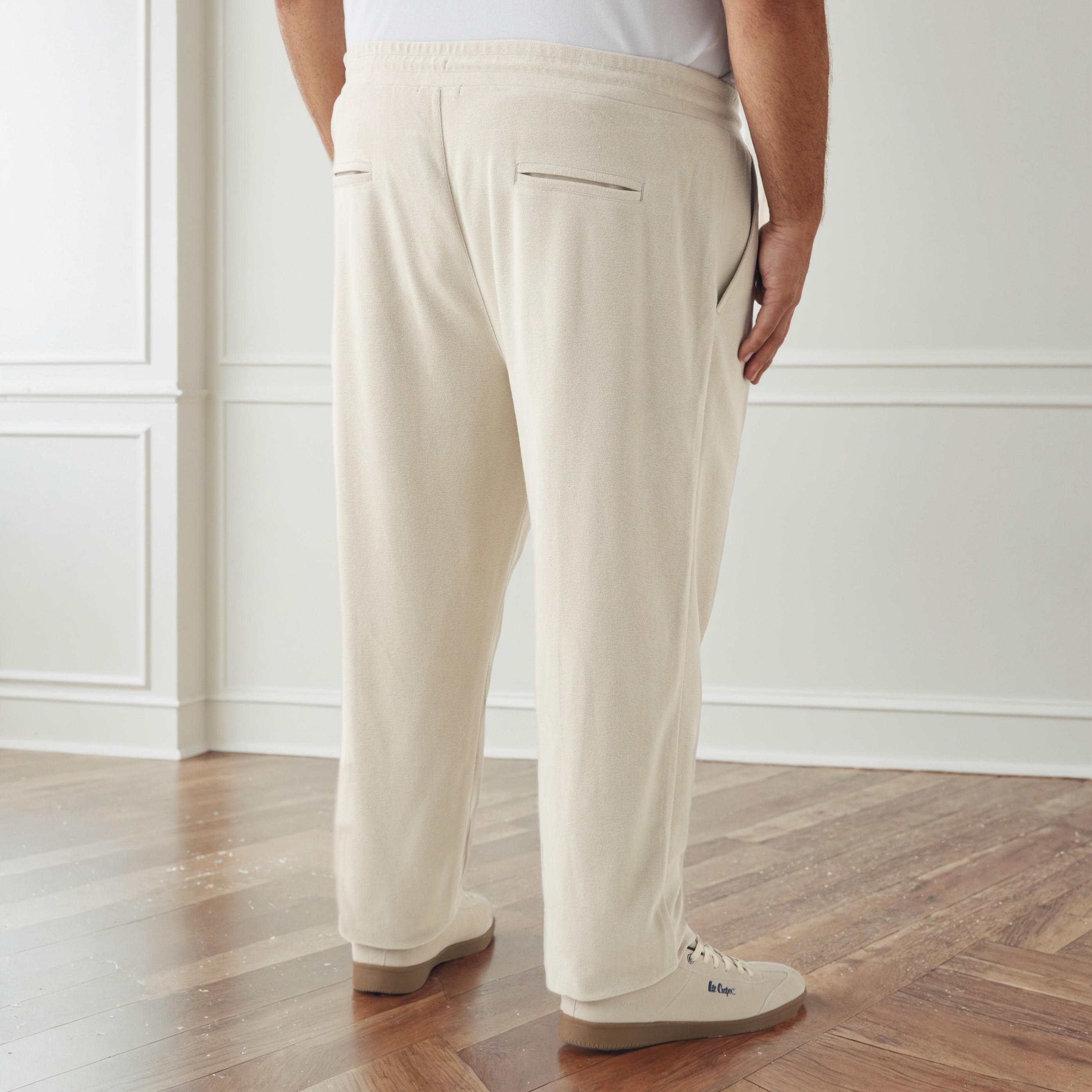 Men Regular Fit Joggers with Flexi Waist-men-clothing-bottoms-joggers-image-3